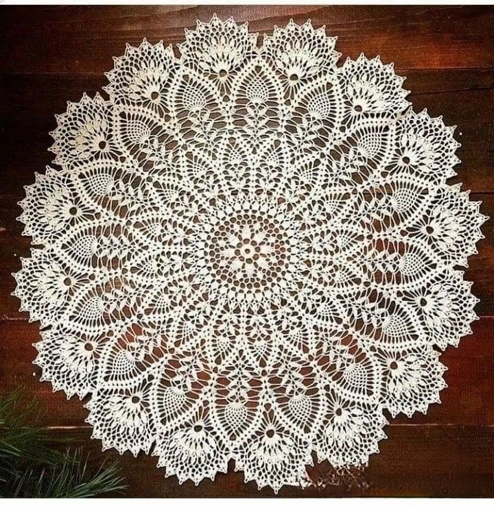 手工钩织:精致蕾丝花片钩织说明