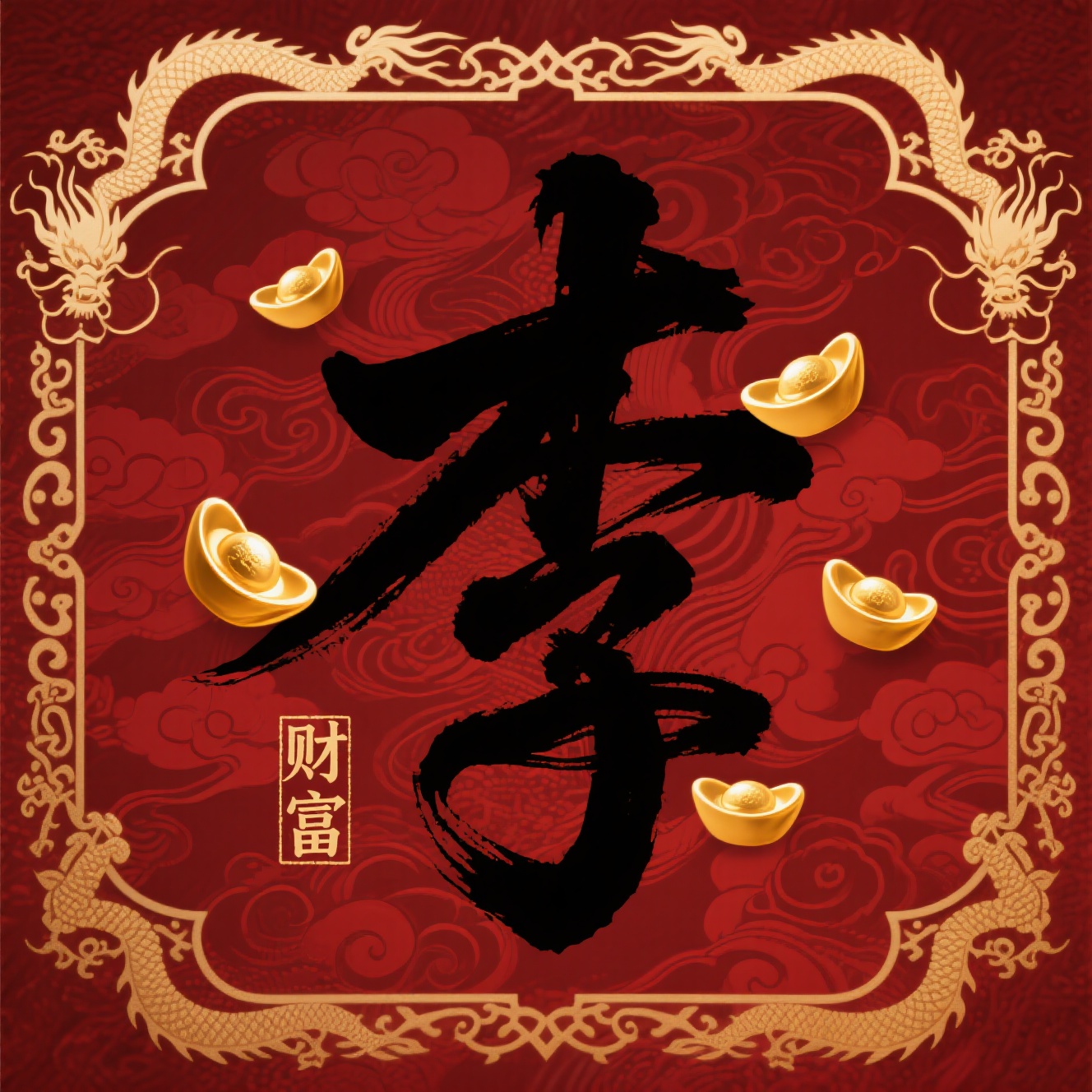 平安健康发财微信头像李字的微信头像图片大全发财微信头像李李字微信