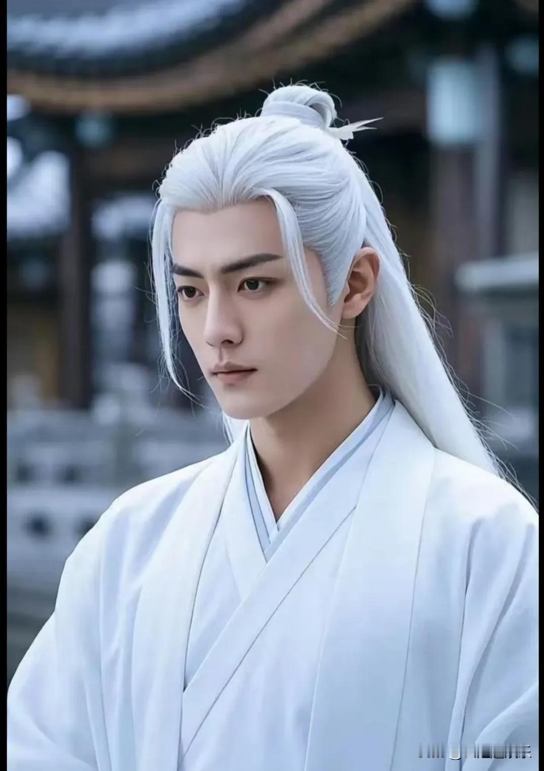 肖战的白发造型简直杀疯了!