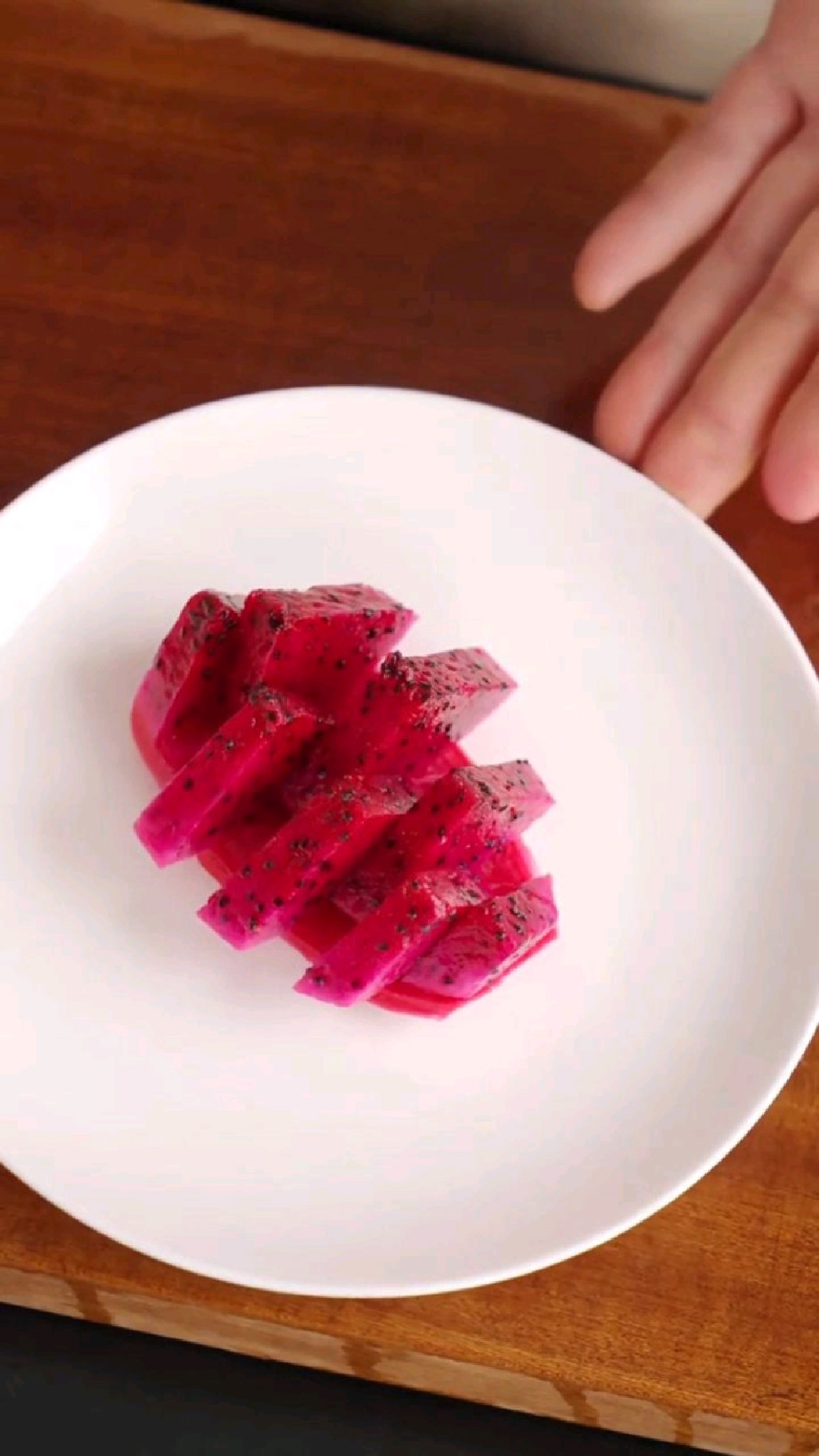 火龙果切法,简单易学