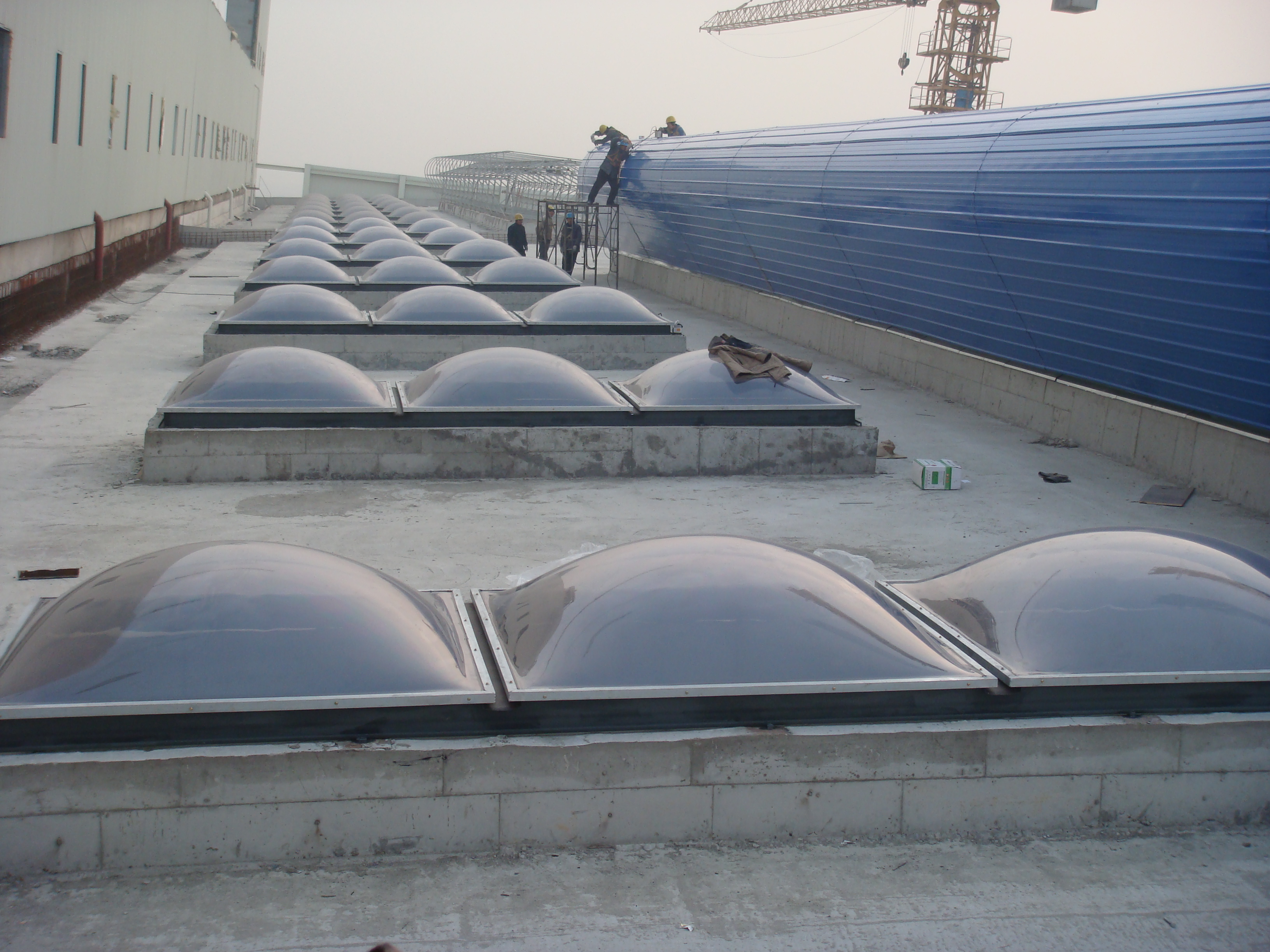 14j938c型泄爆窗有机玻璃采光罩