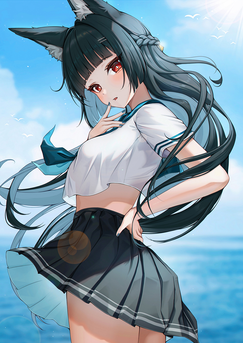 jk 装星见雅,好美呀～[馋嘴]