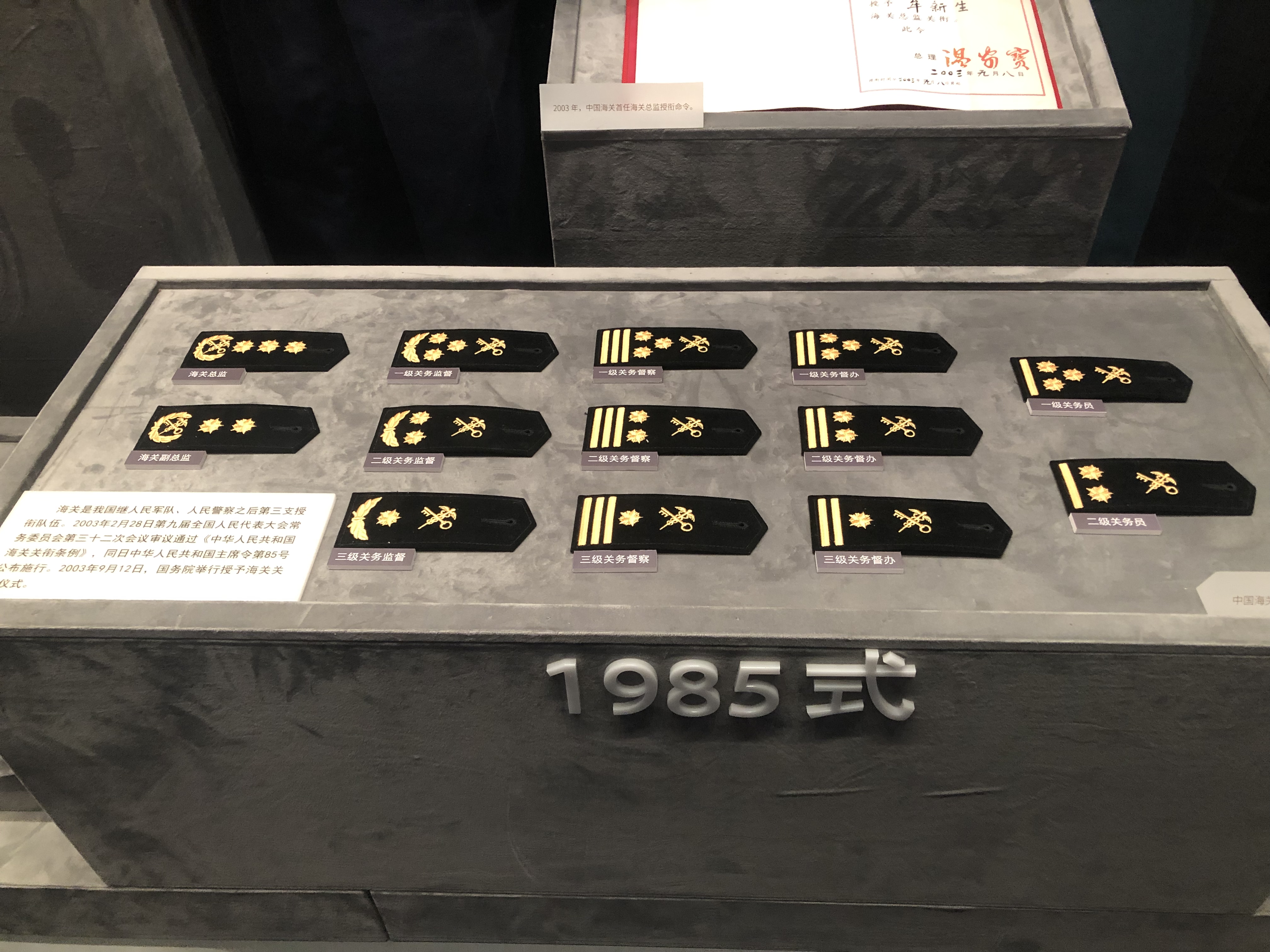 标志图片中国海关制服海关新制服2025换装中国海关制服图片海关肩章