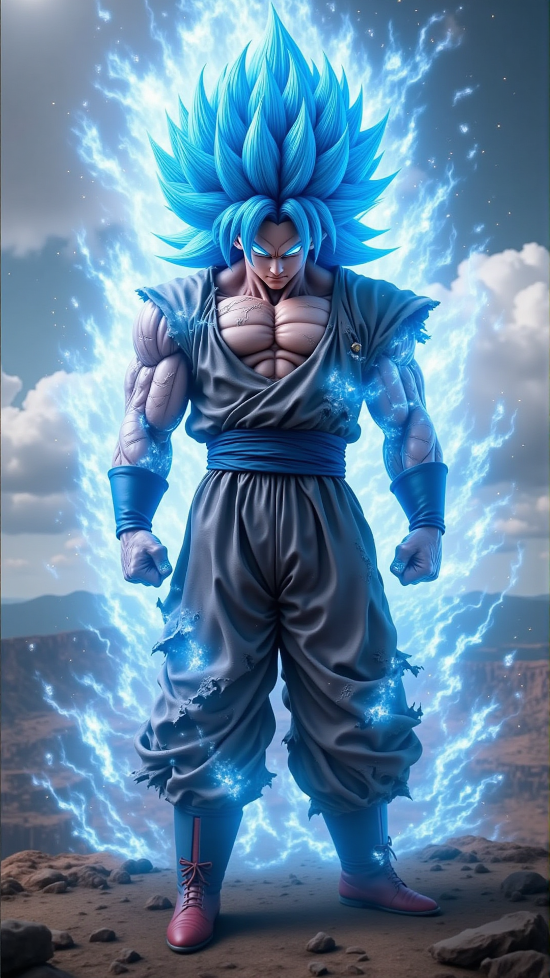 肌肉分离度炸裂的赛亚人