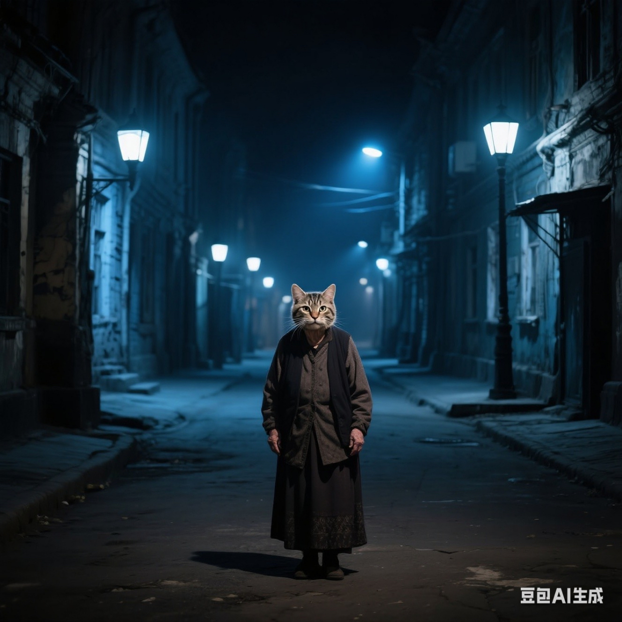 哈尔滨猫脸老太太的传说