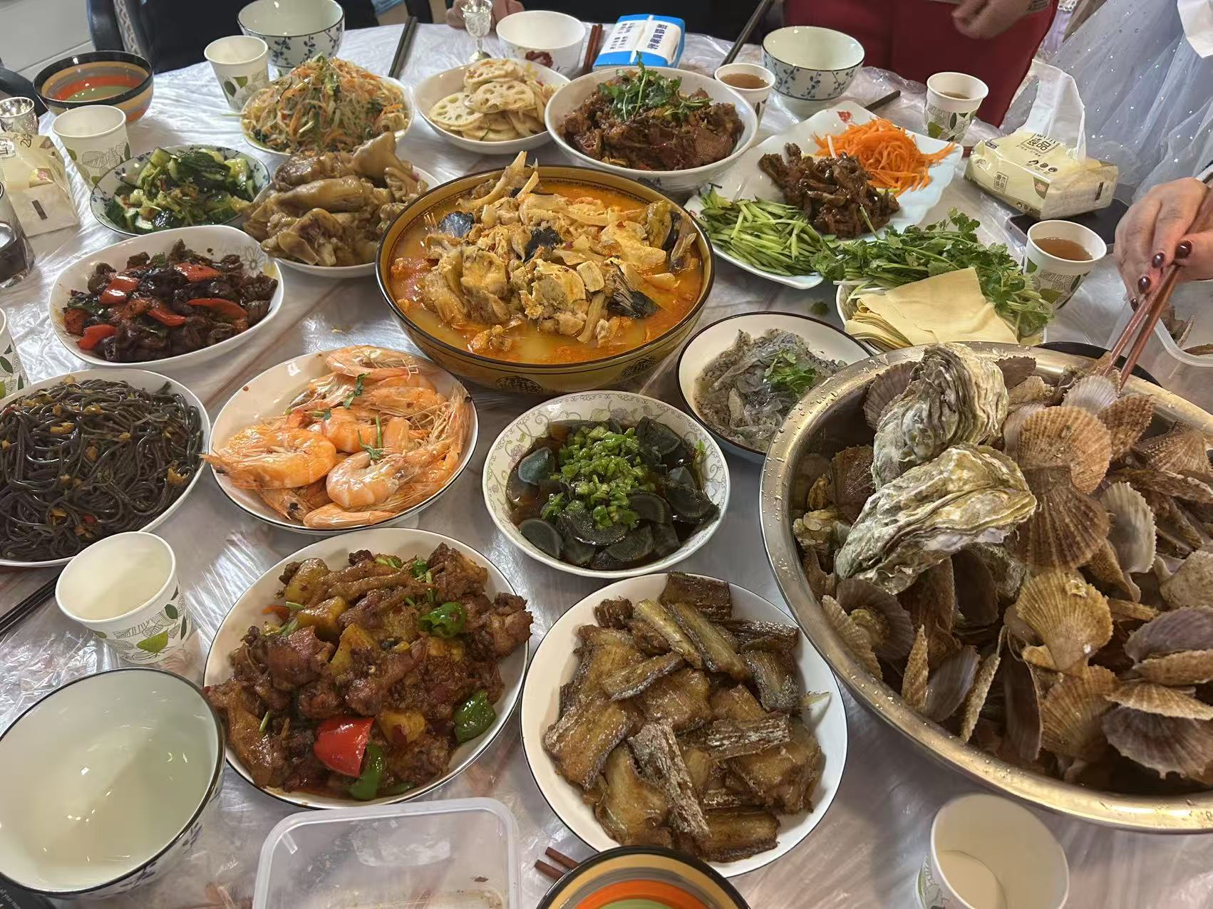 山东威海年夜饭和浙江绍兴年夜饭,哪个对你的胃口?