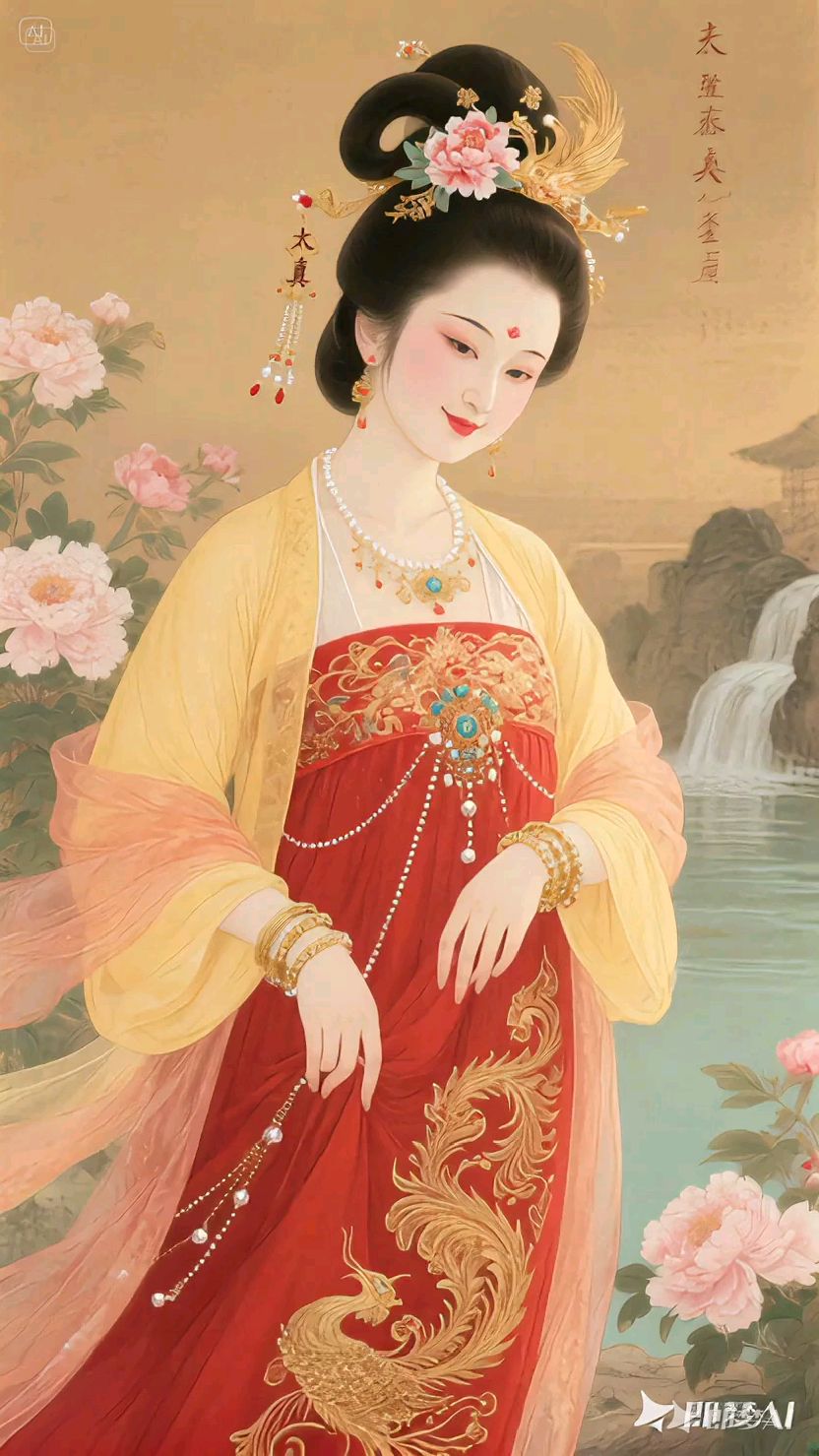 ai还原四大美女之一:杨玉环