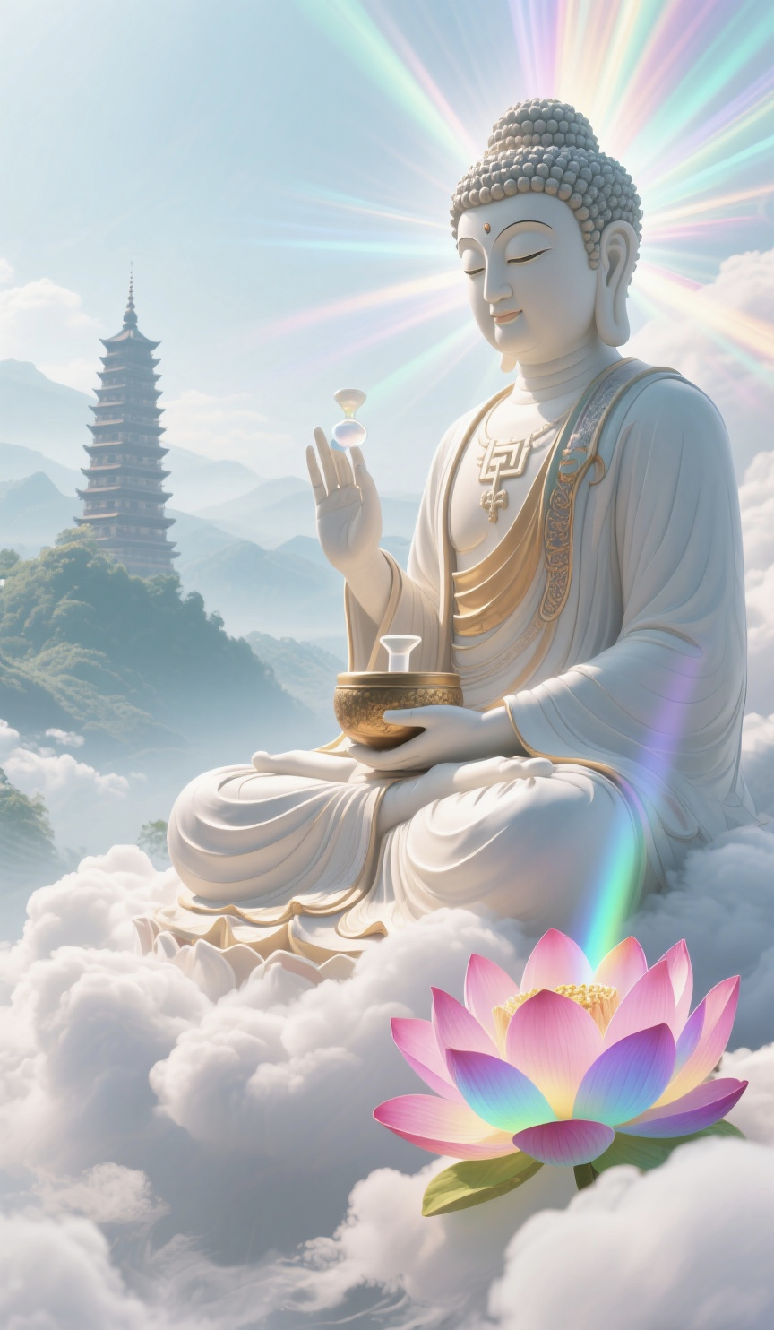 6组大佛像高清3d手机壁纸