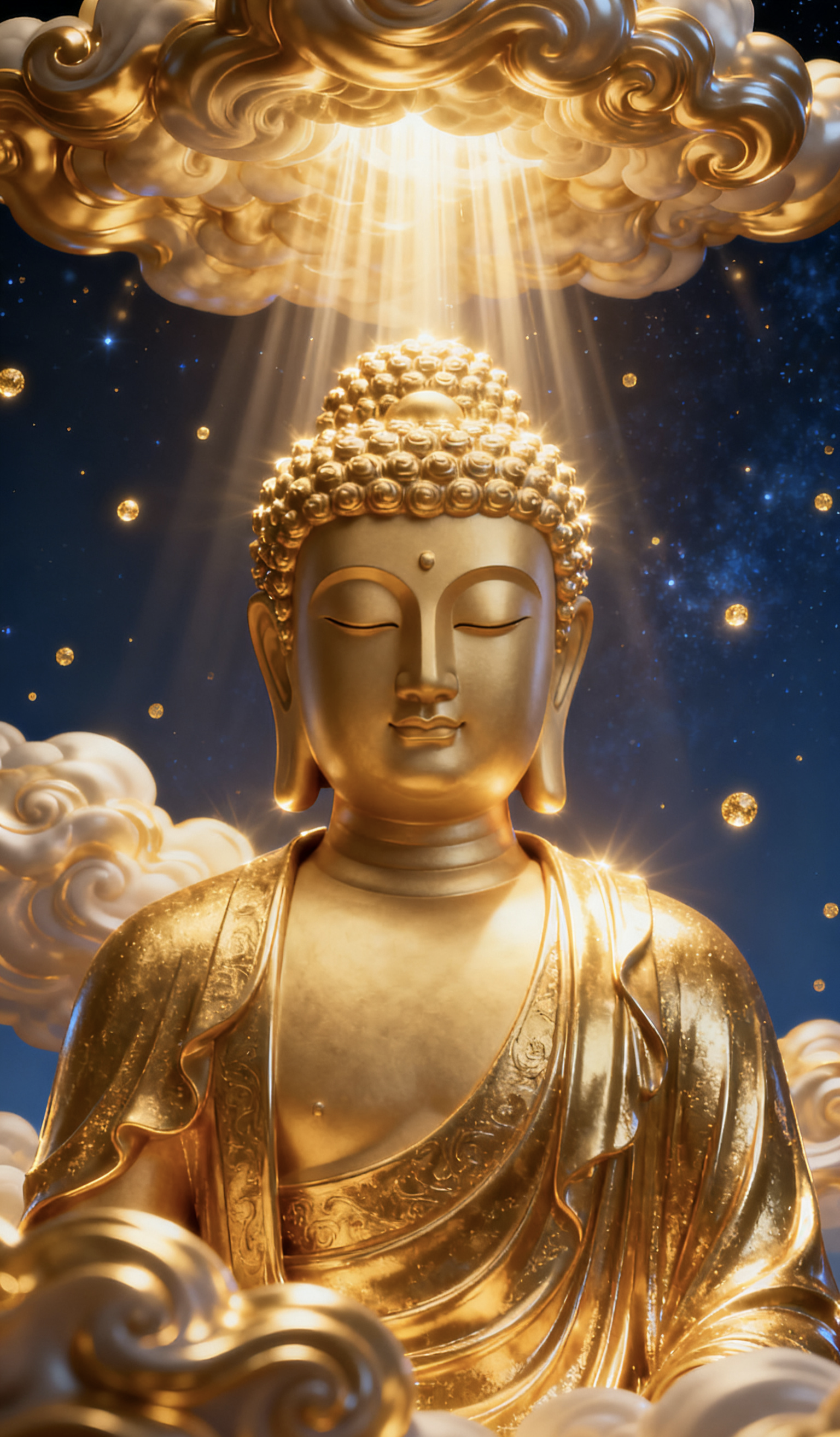 3d 炫酷佛教壁纸,开启视觉与心灵的双重震撼