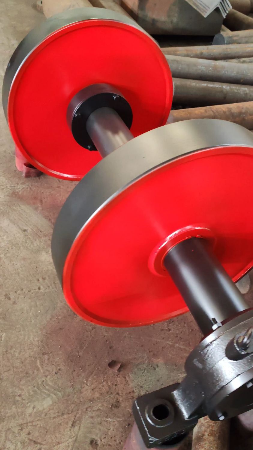 定制压带轮大倾角皮带机