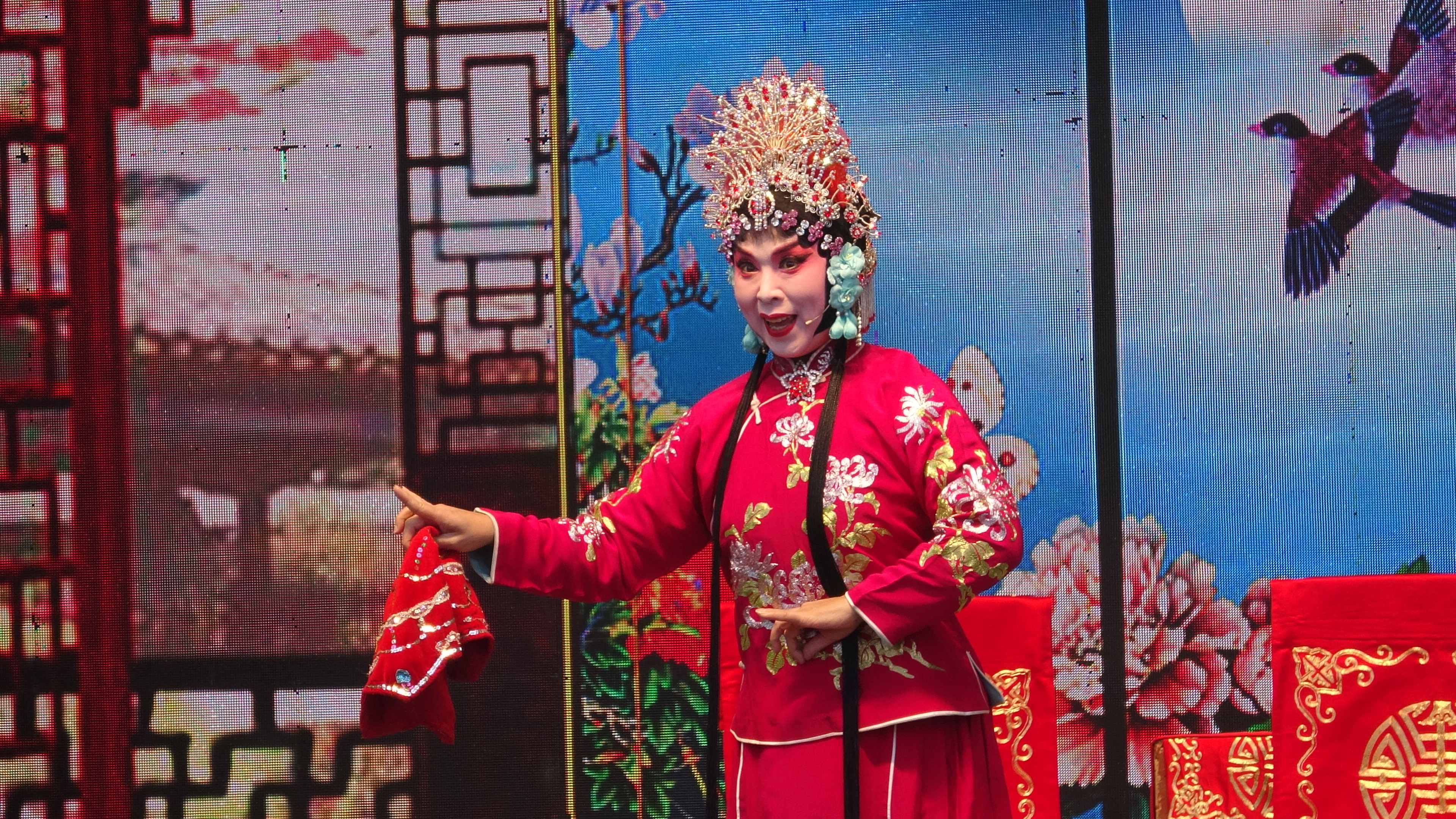 山西省晋剧院一团演出喜荣归张芙蓉刘丽丽人物扮相