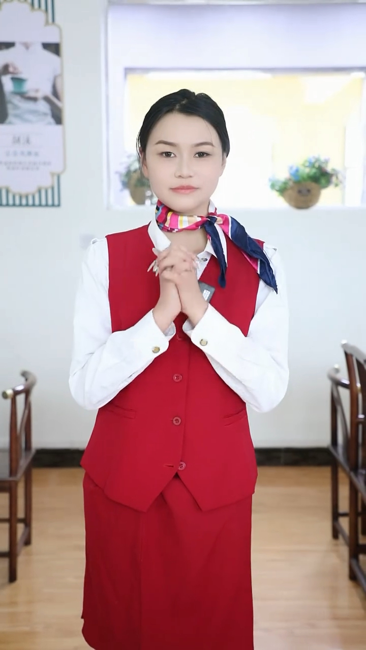 乘务小姐姐教你拜年的正确礼仪手势,快来学学吧!