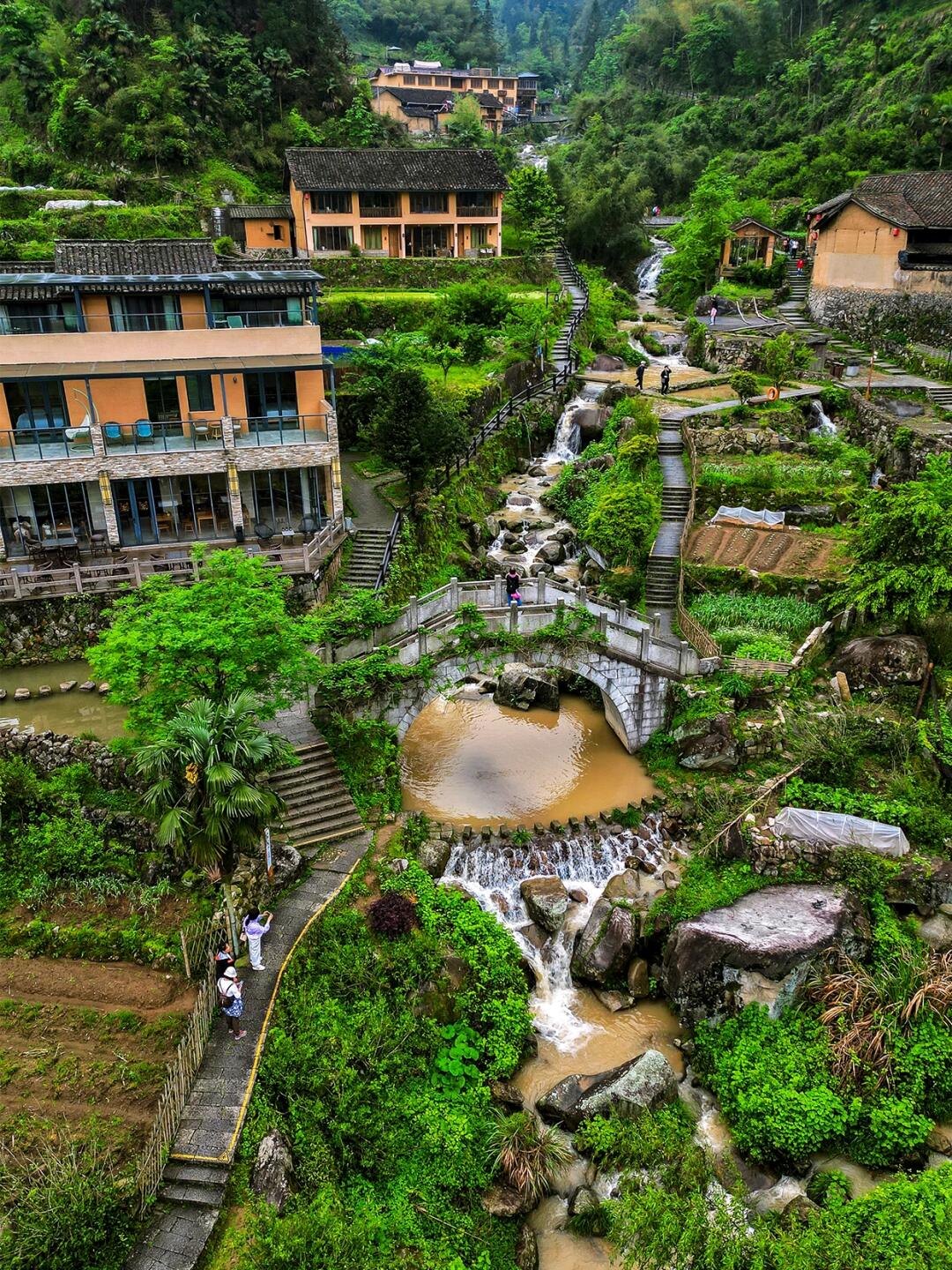 尤溪久泰小镇生态景区丽水著名景点红岩镇地龙水浙江丽水这座宝藏小城