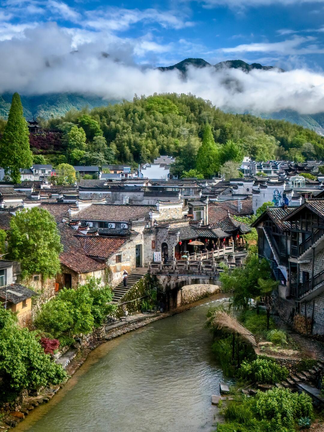 壮阔的江郎山,温婉的廿八都,古朴的清漾村,每一处都美到我心坎里