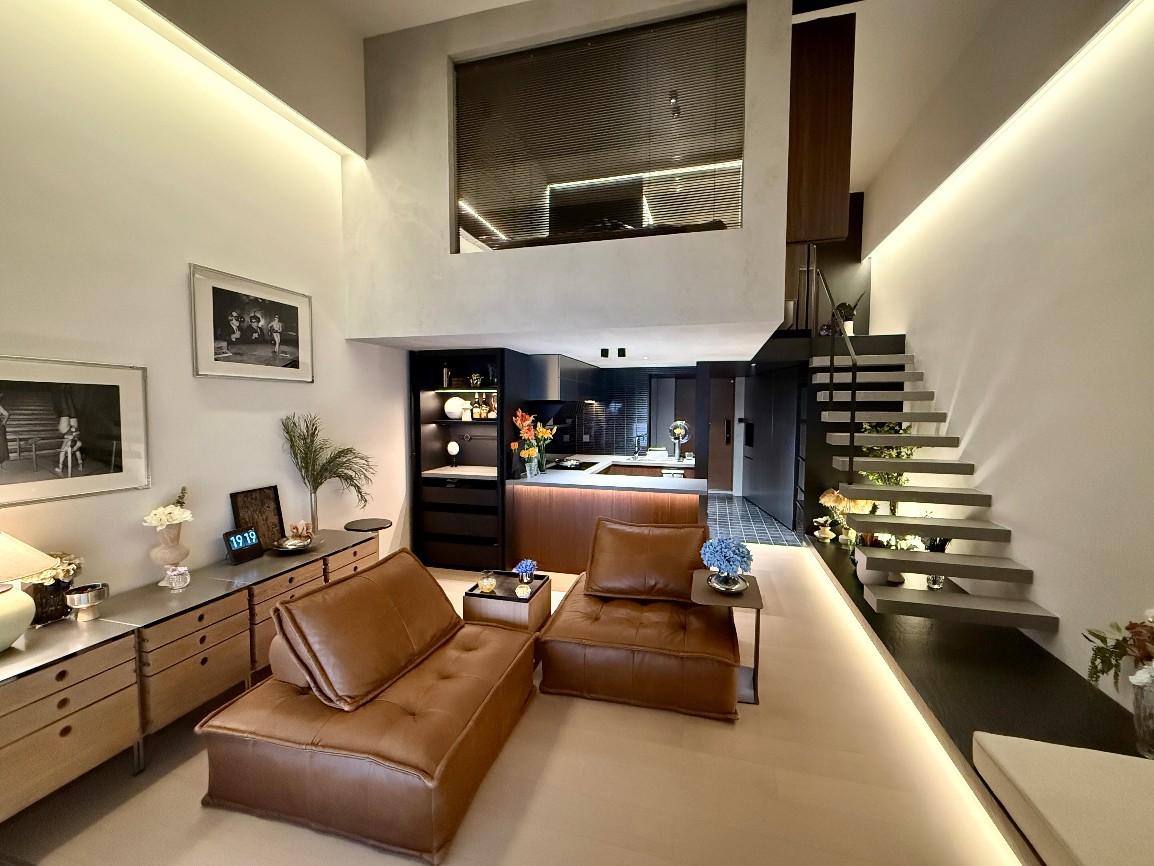 95后小哥的loft单身公寓,时尚高级有品质的空间