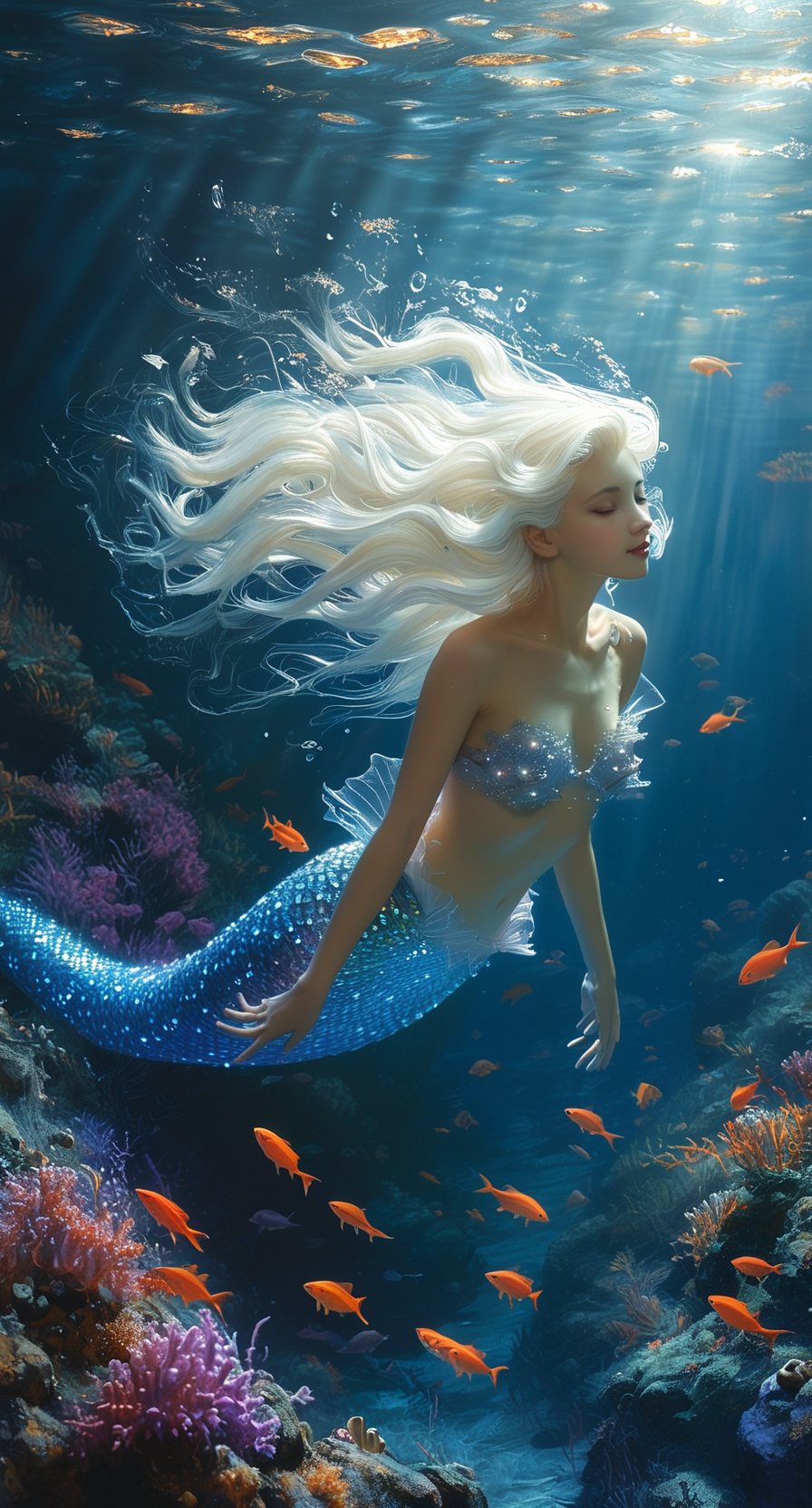 高清手机壁纸#美人鱼