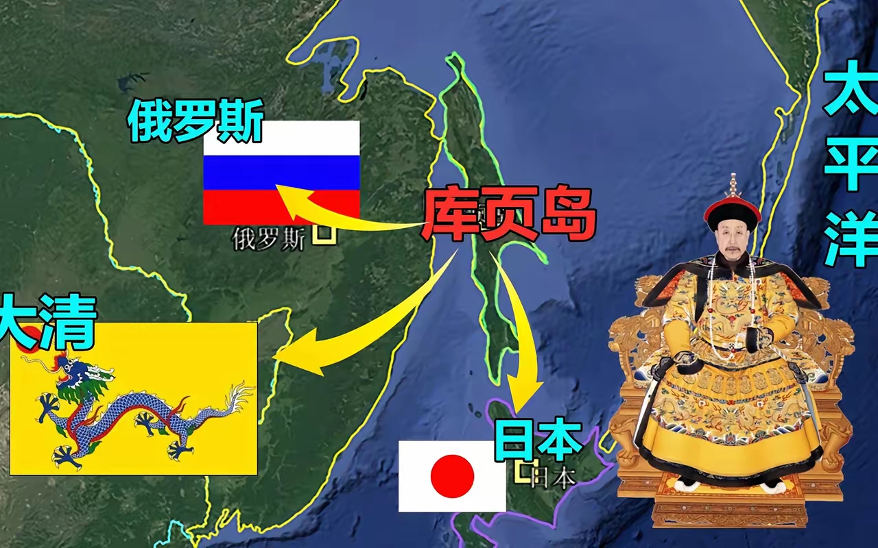 6万平方公里,但是曾经的中国第一大岛可不是台湾岛,而是库页岛