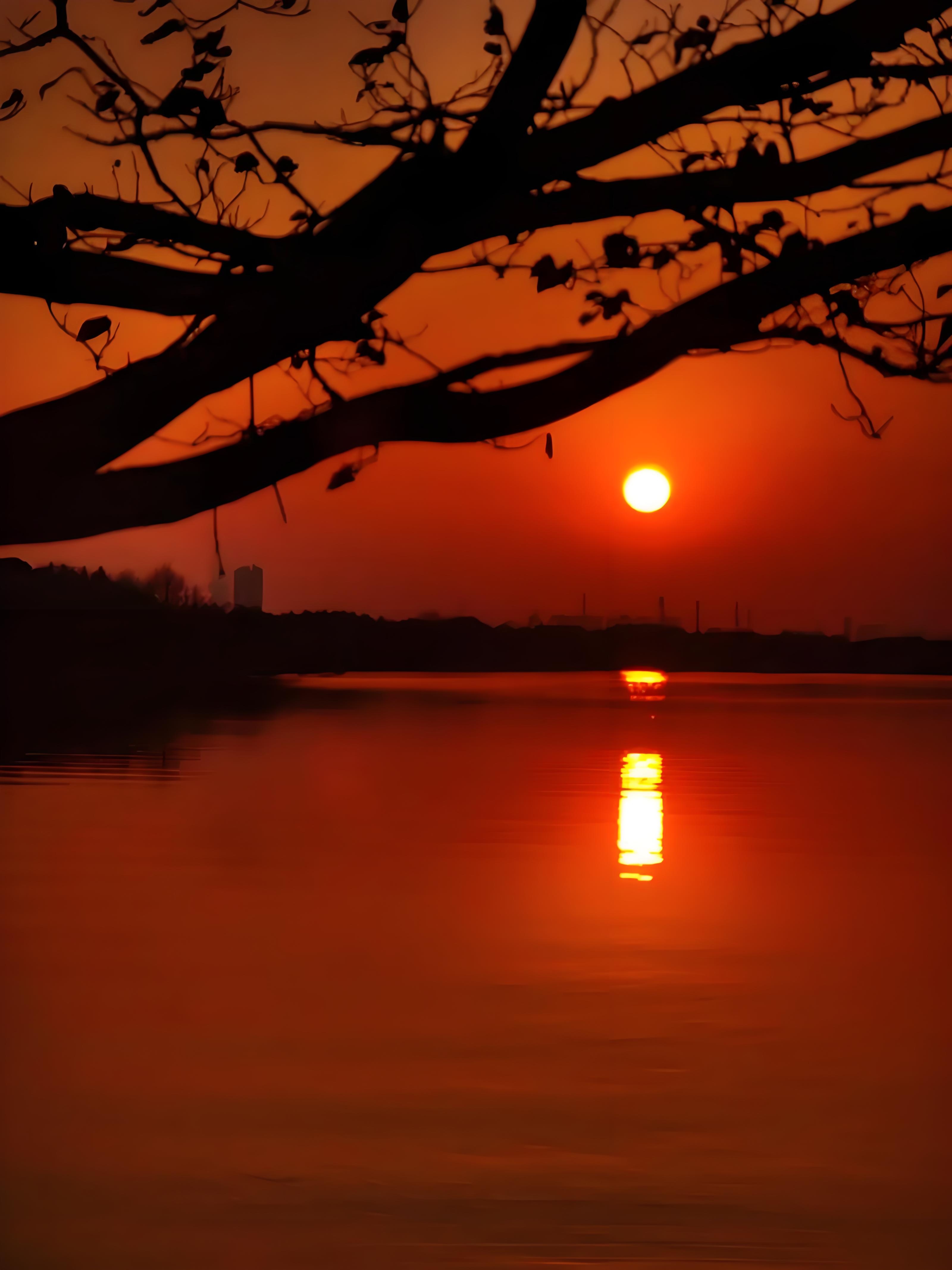 伤感薄暮留不住斜阳图片朝晖夕阴朝霞不出门塞北残阳图片夕阳大雁图片