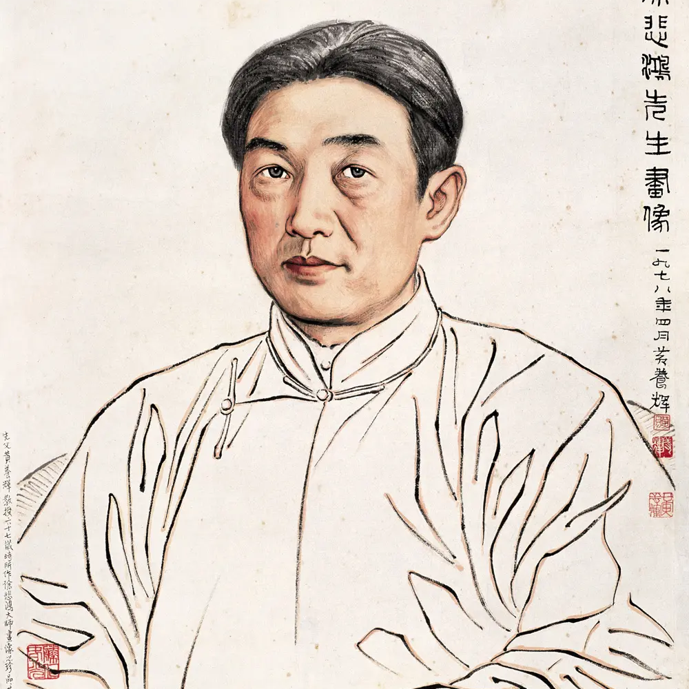 更是中国画坛举足轻重的人物,为什么 徐悲鸿国画徐悲鸿的一生历史人物