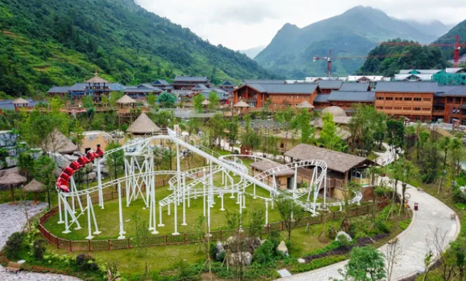 重庆人避暑后花园,买道真云栖湖康养度假区避暑房,趣玩傩城!