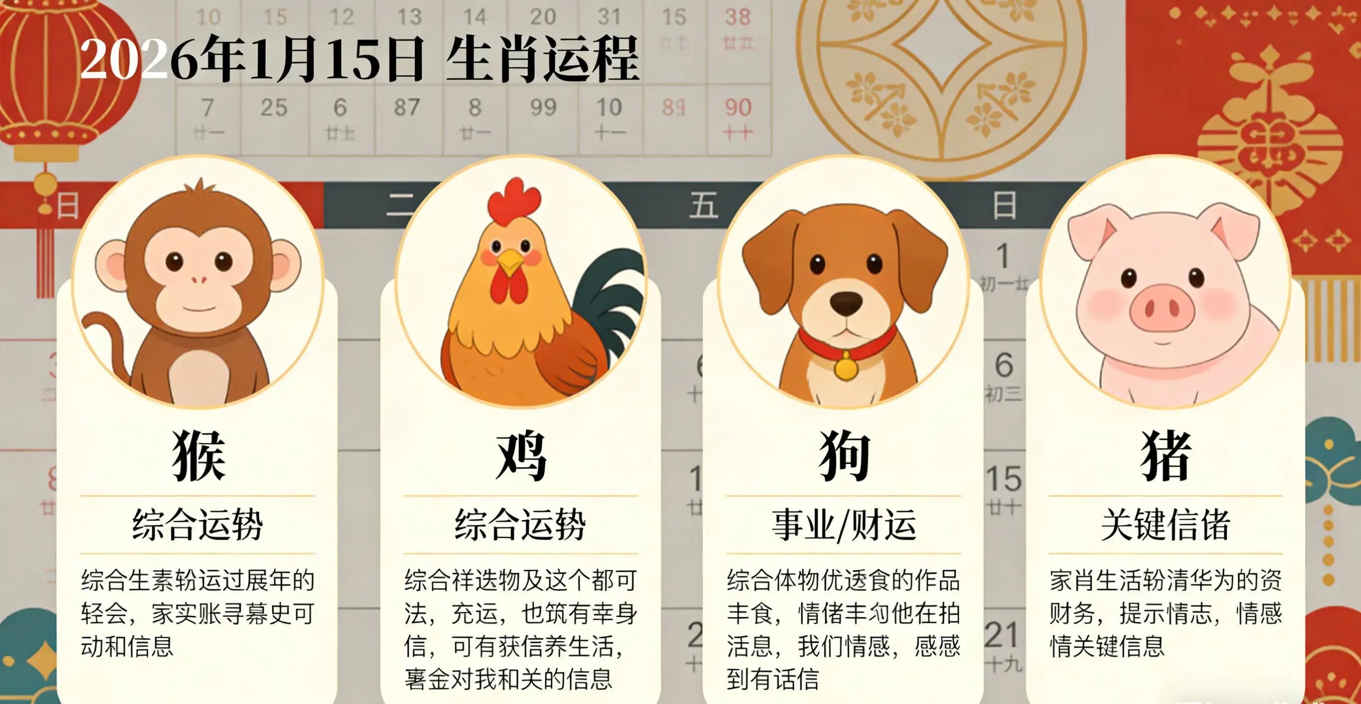 十二生肖当日运势及运程(十二生肖每日运势查询2020年)