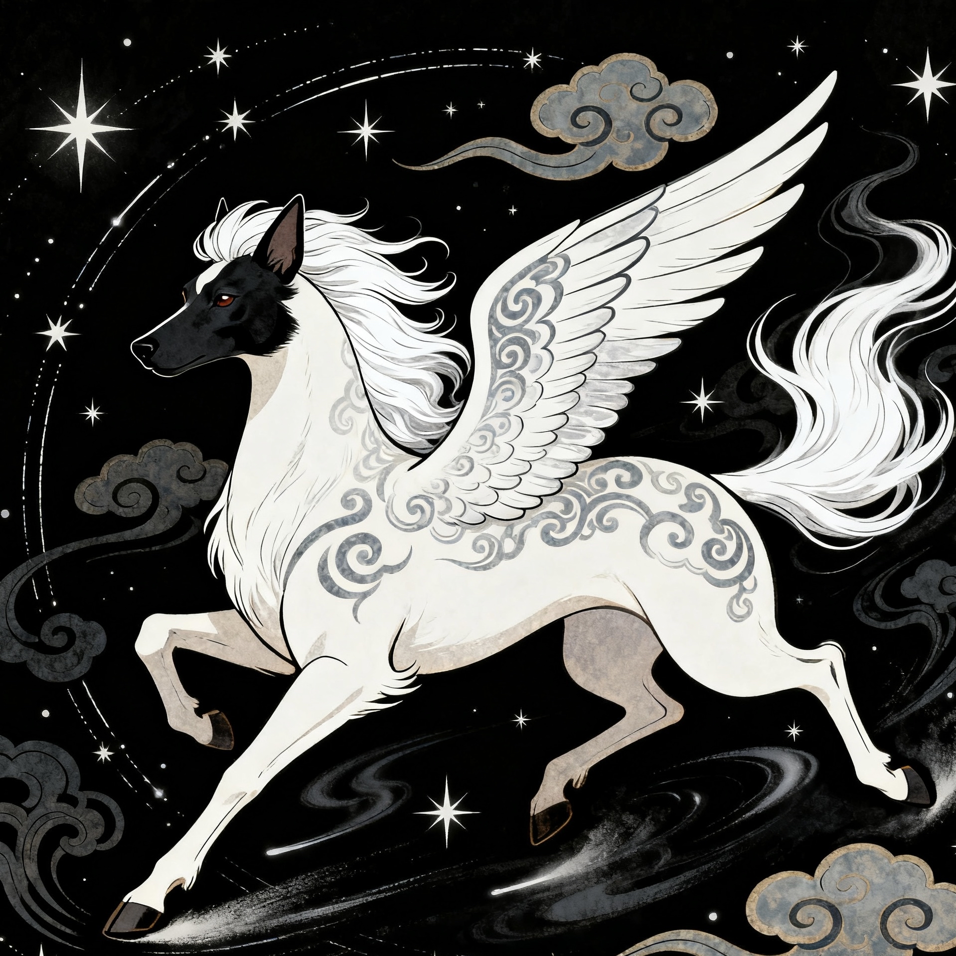 时空穿越者现身:神兽"天马"行空轨迹暗藏相对论密码