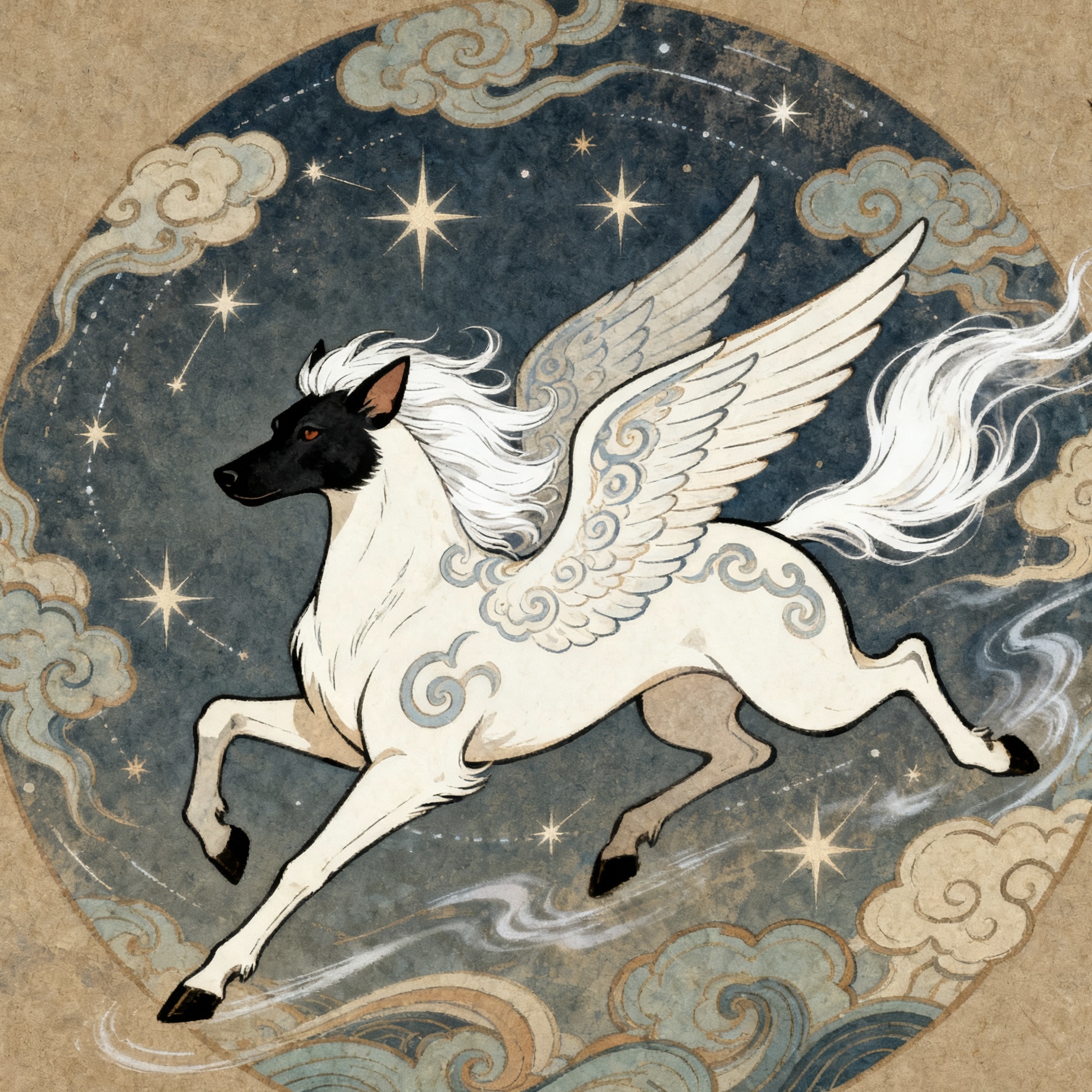 时空穿越者现身:神兽"天马"行空轨迹暗藏相对论密码