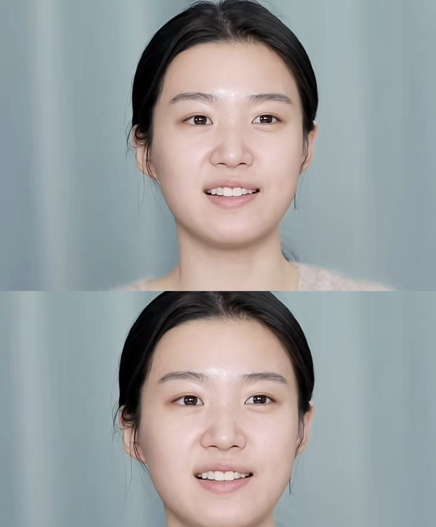 其实她长得也挺漂亮的而且她的脸一点都不大只是上镜胖十斤效果而已