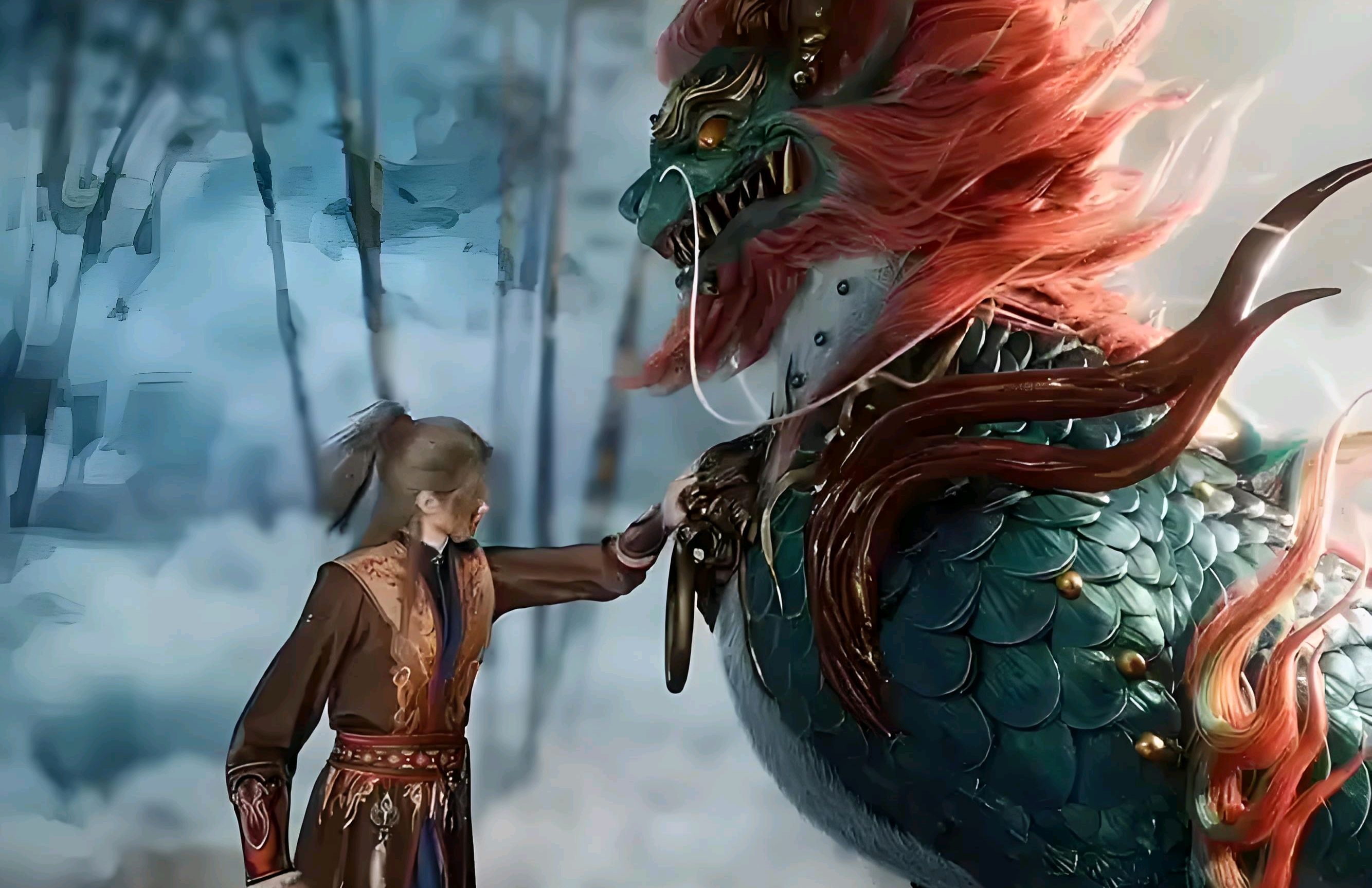 《牧神记》龙麒麟被祖师抛弃,秦牧收它做小弟,从此走向人生巅峰