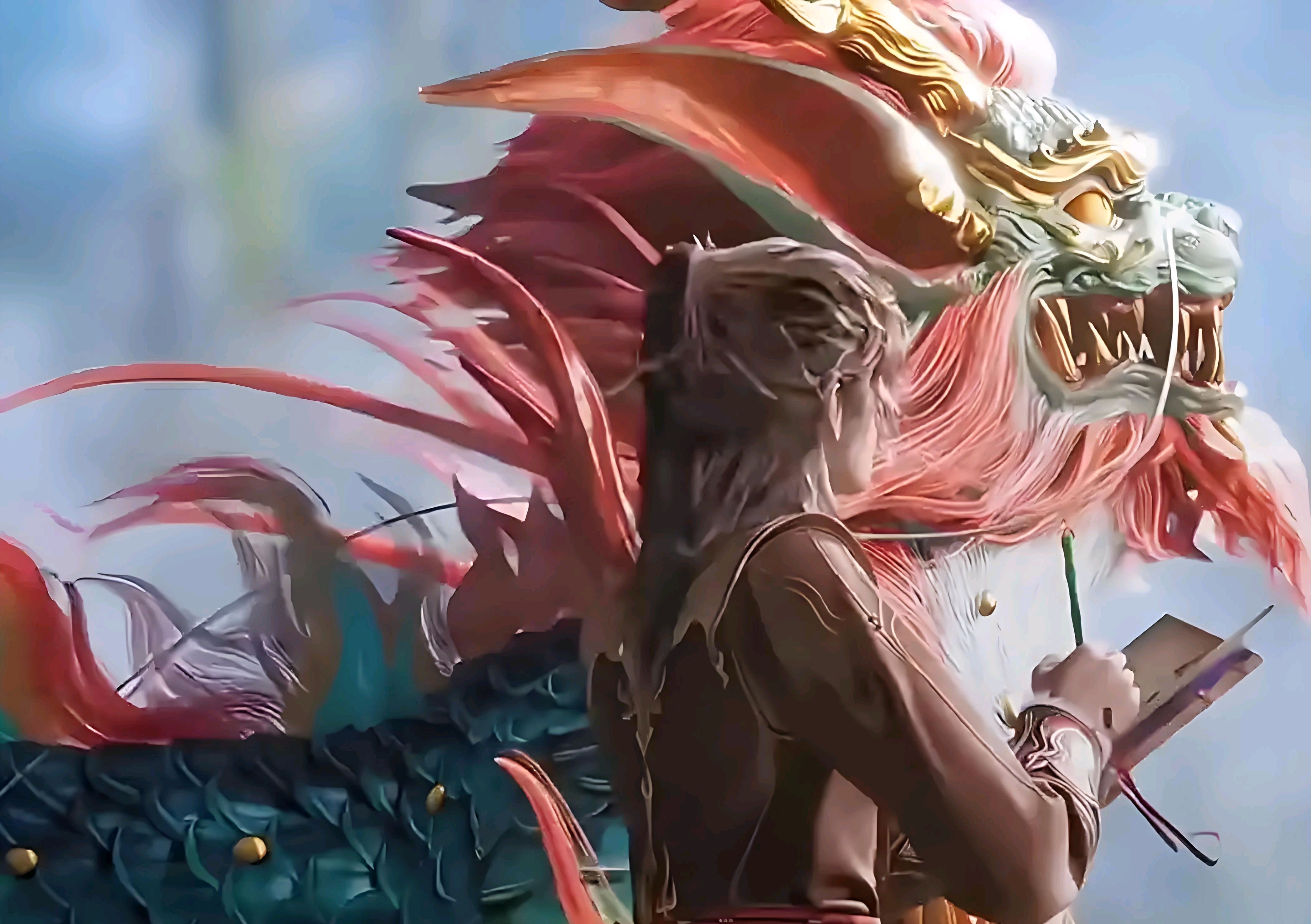 《牧神记》龙麒麟被祖师抛弃,秦牧收它做小弟,从此走向人生巅峰