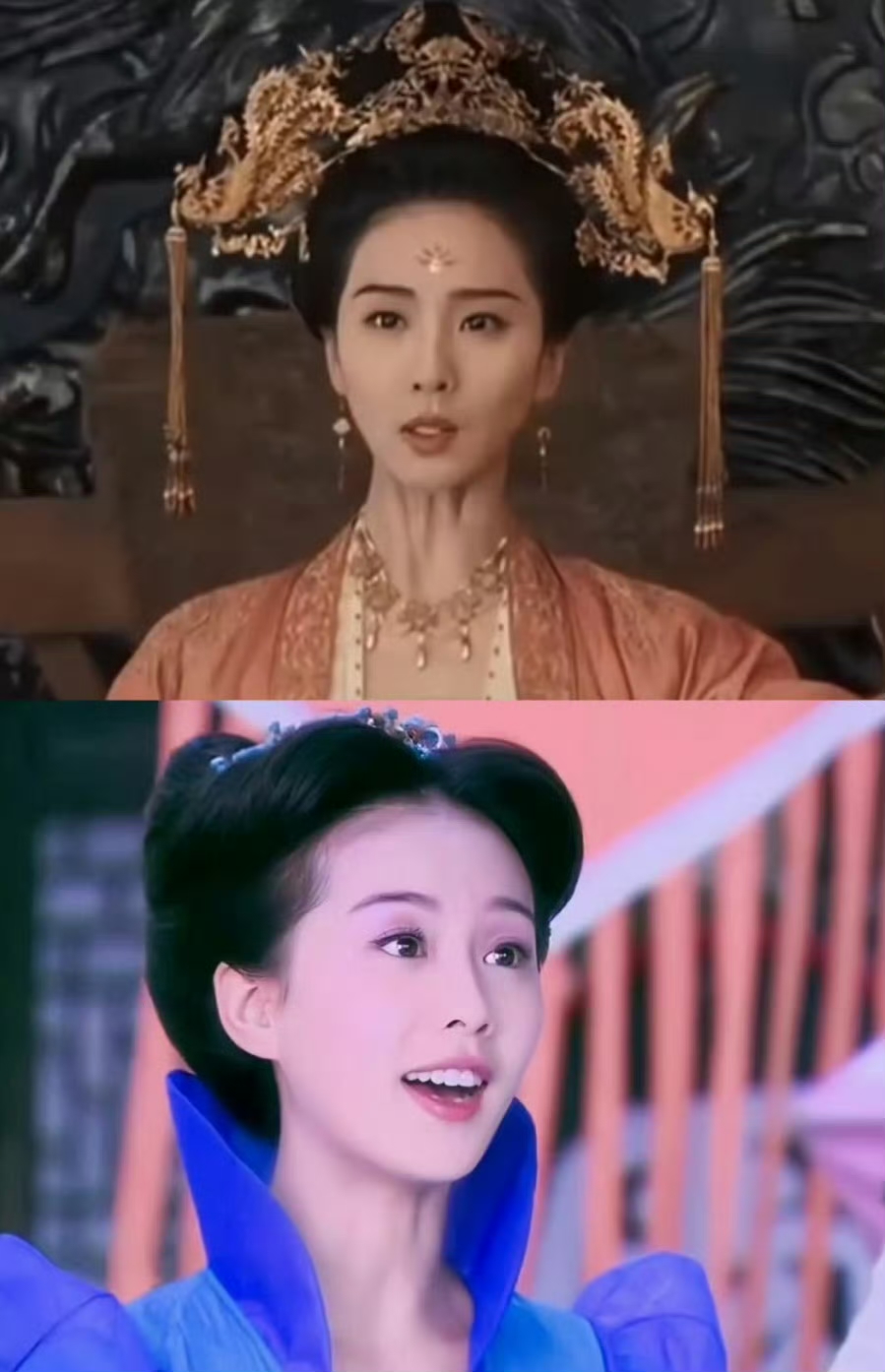 仙剑3的造型师真的很懂得扬长避短啊 刘诗诗:可能是因为从小练芭蕾舞