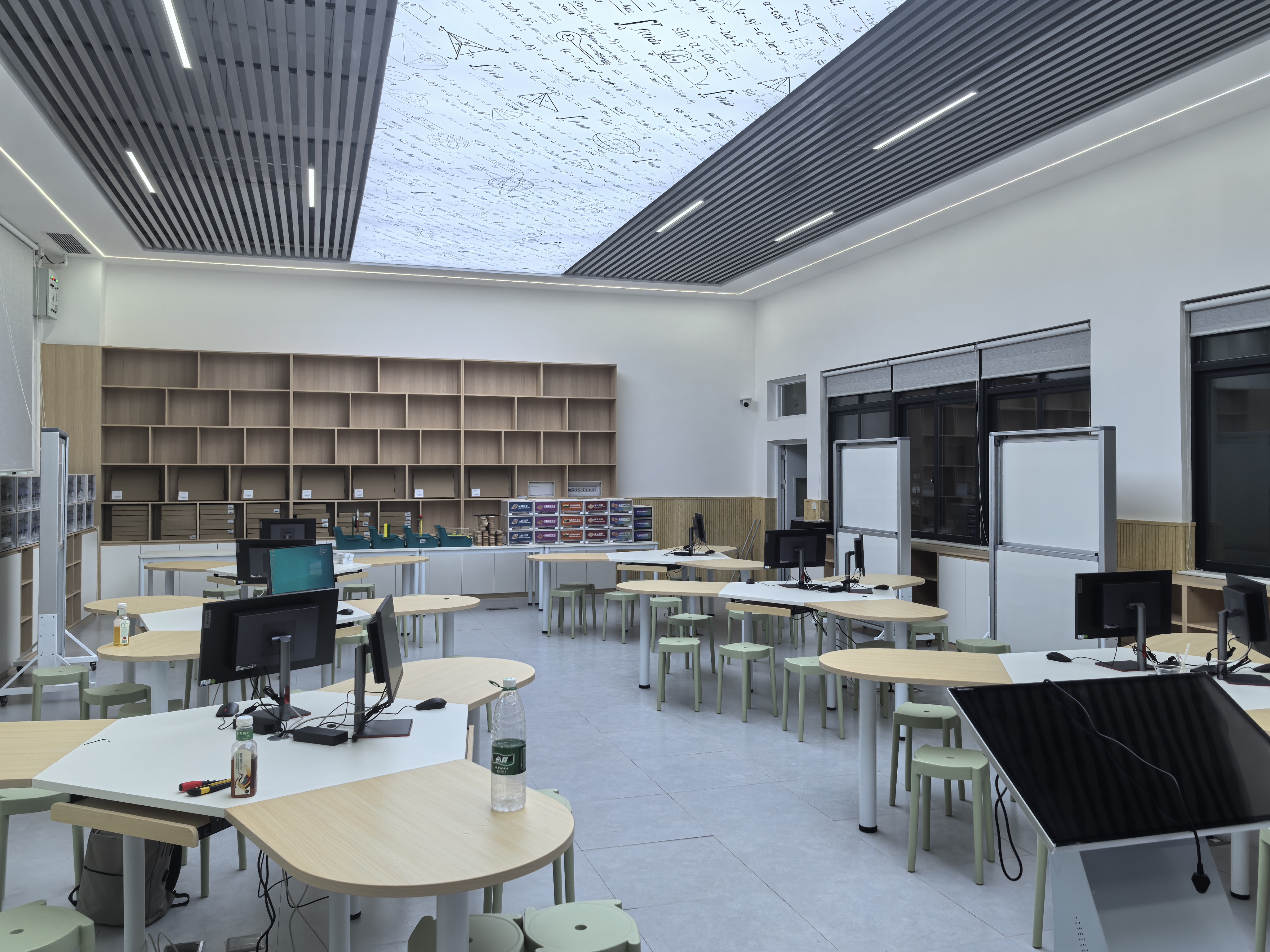 数学实验室3d效果图