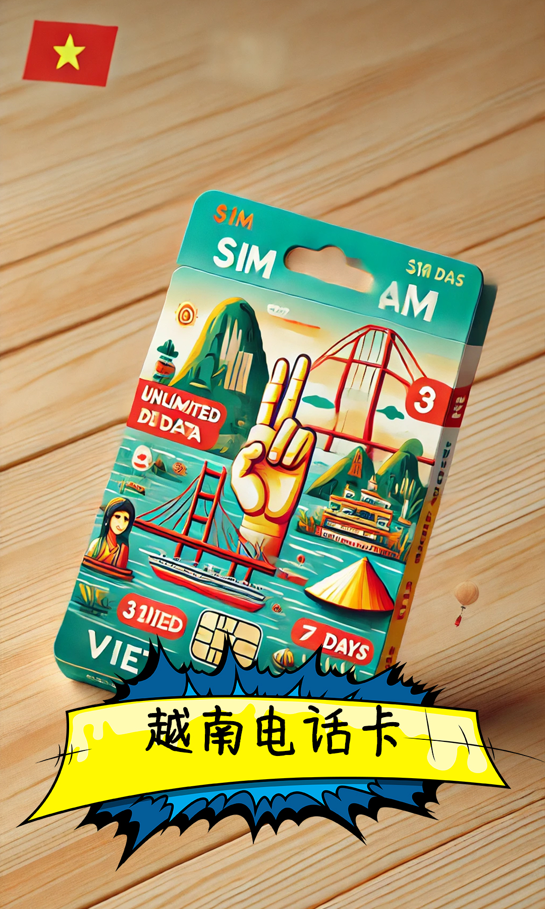 越南电话卡注册微信