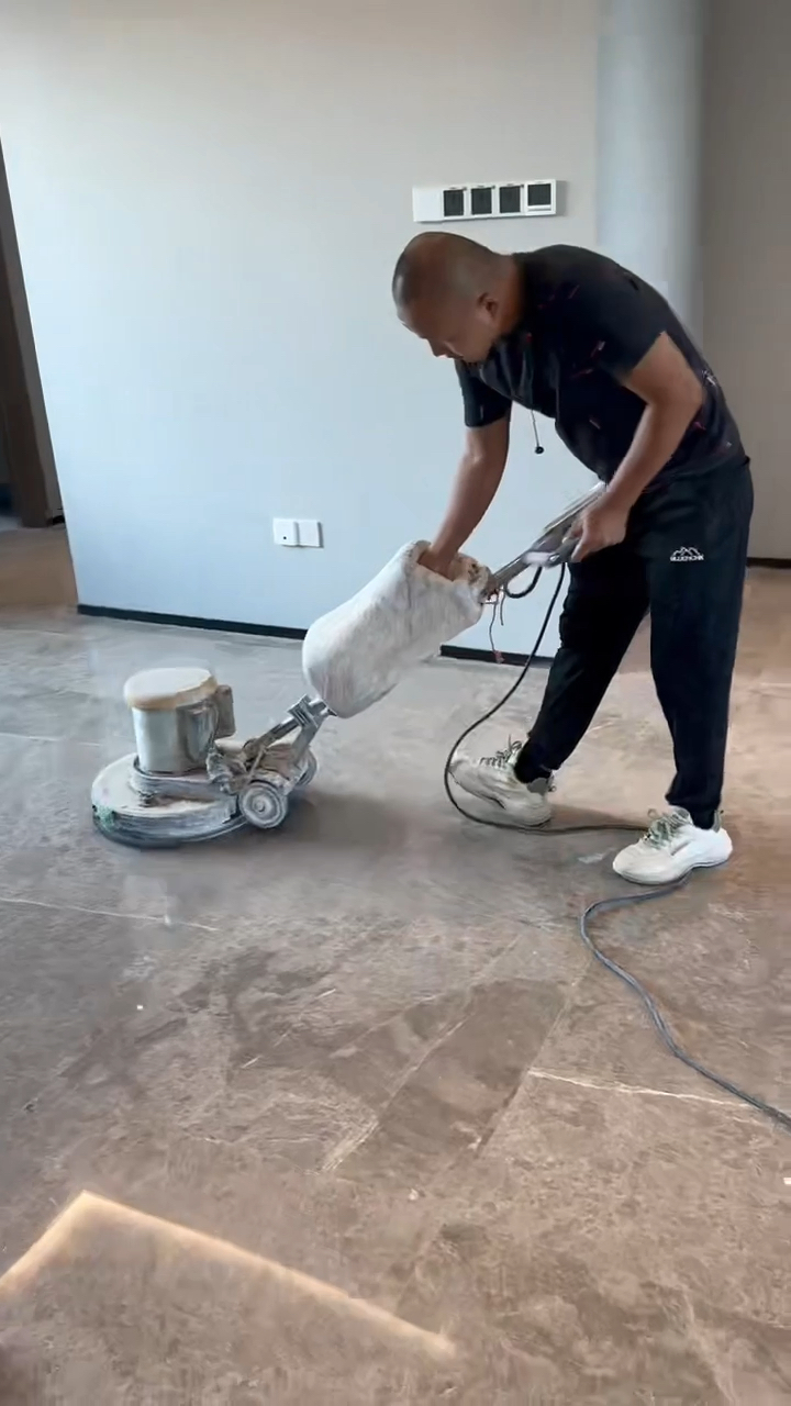 大理石泛碱打磨抛光处理你知道吗?