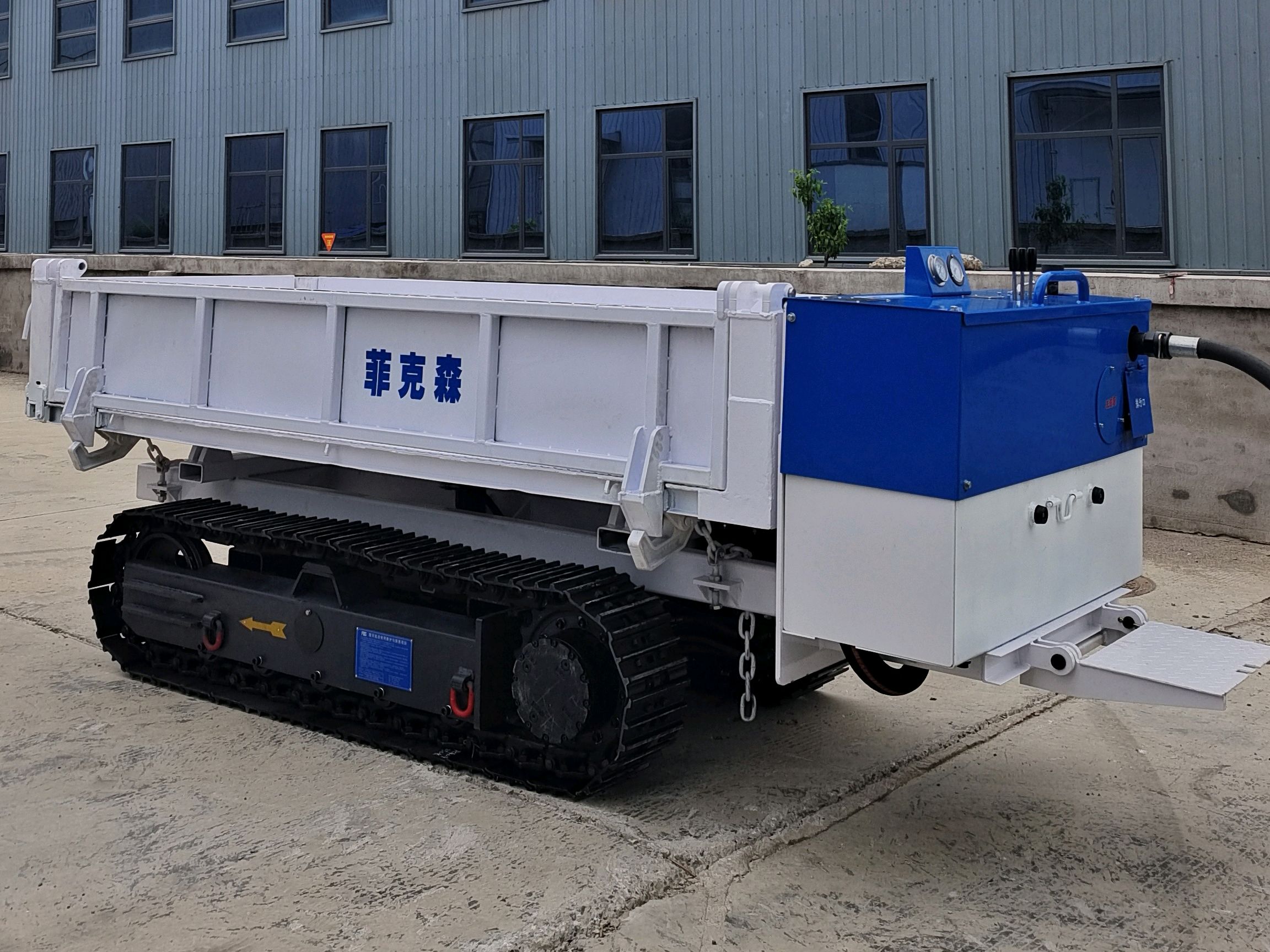 矿用履带式平板车