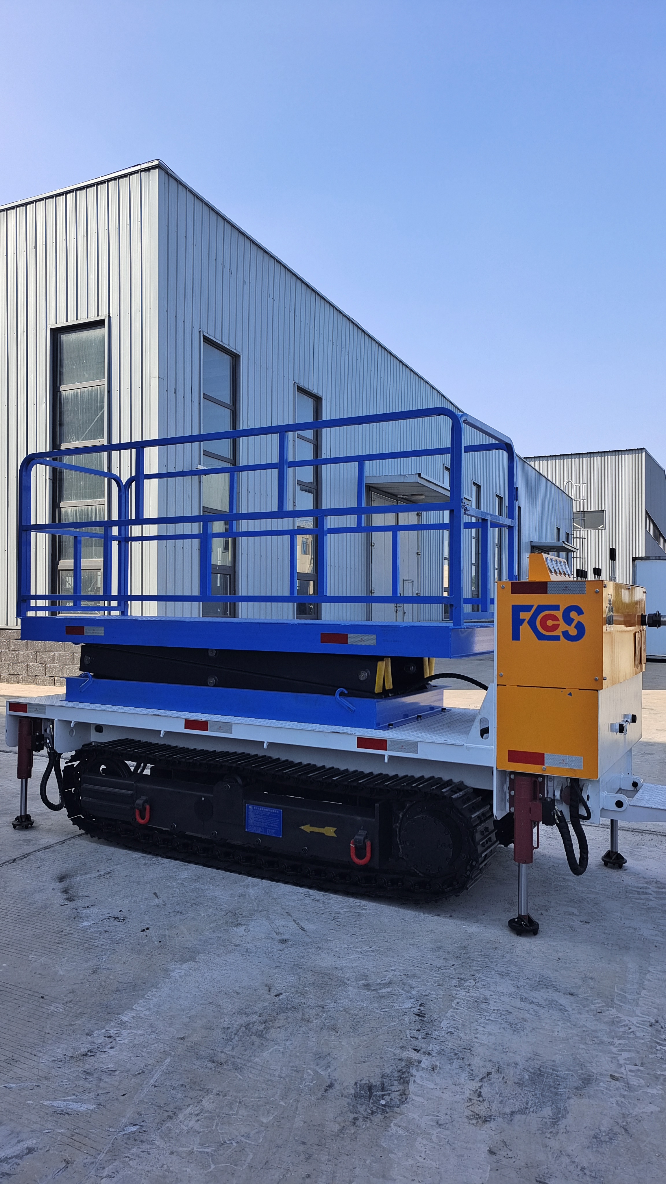 矿用履带式平板车