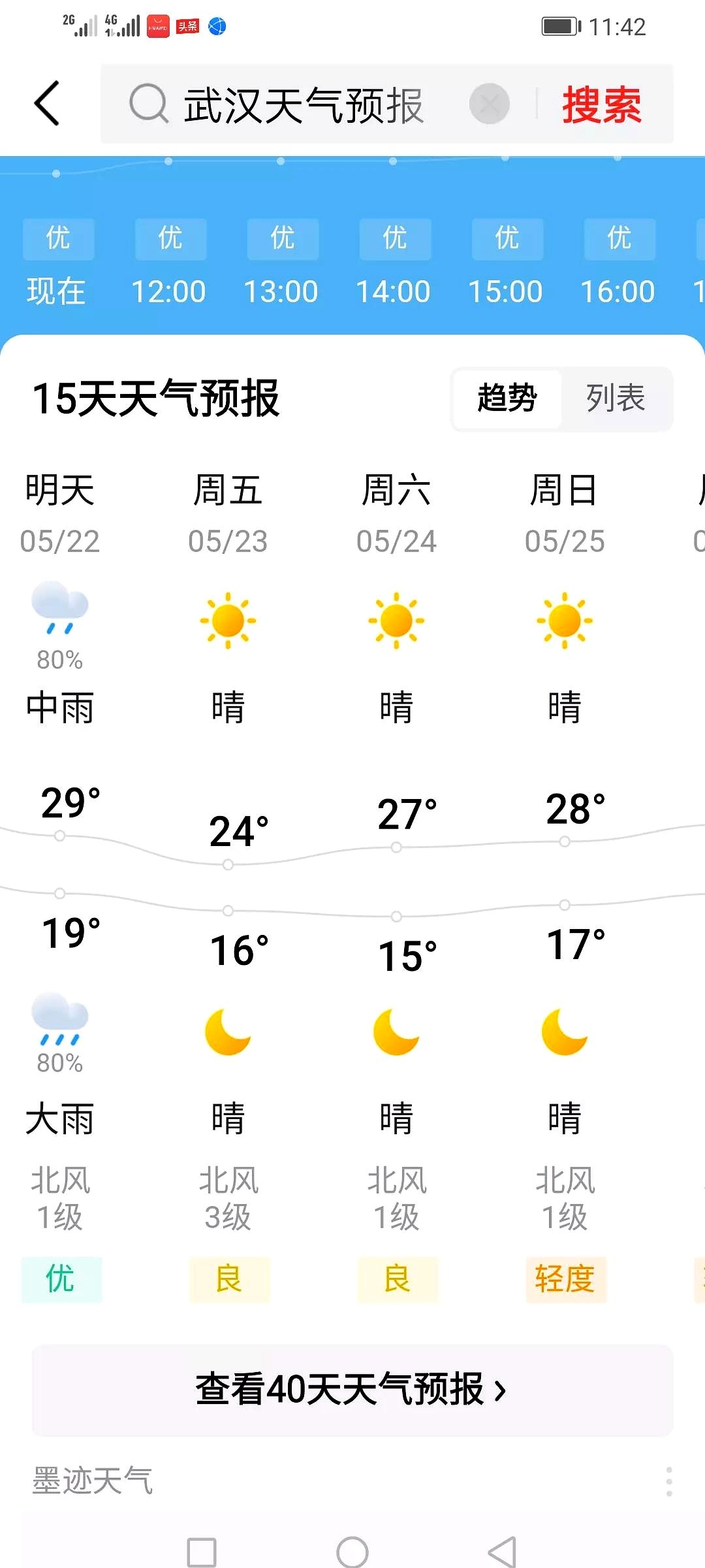 河北省衡水市武强县天气预报预报