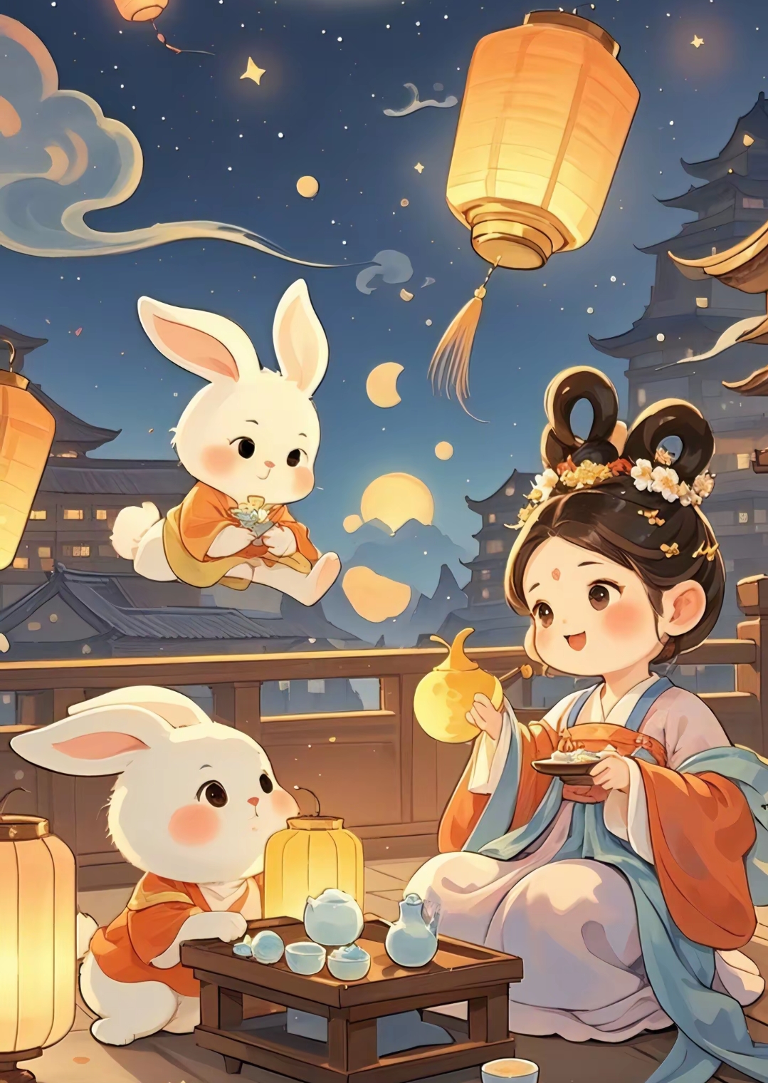 生肖兔运势分解图片女孩(生肖兔的运势如何)