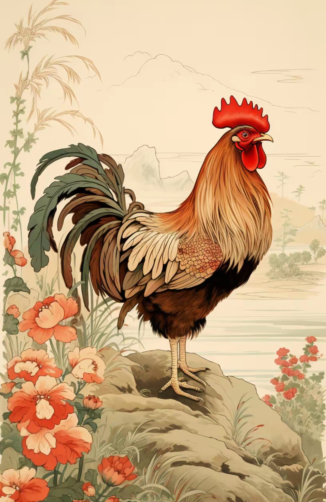 生肖属鸡人一生运势图片(生肖属鸡人一生运势图片大全)