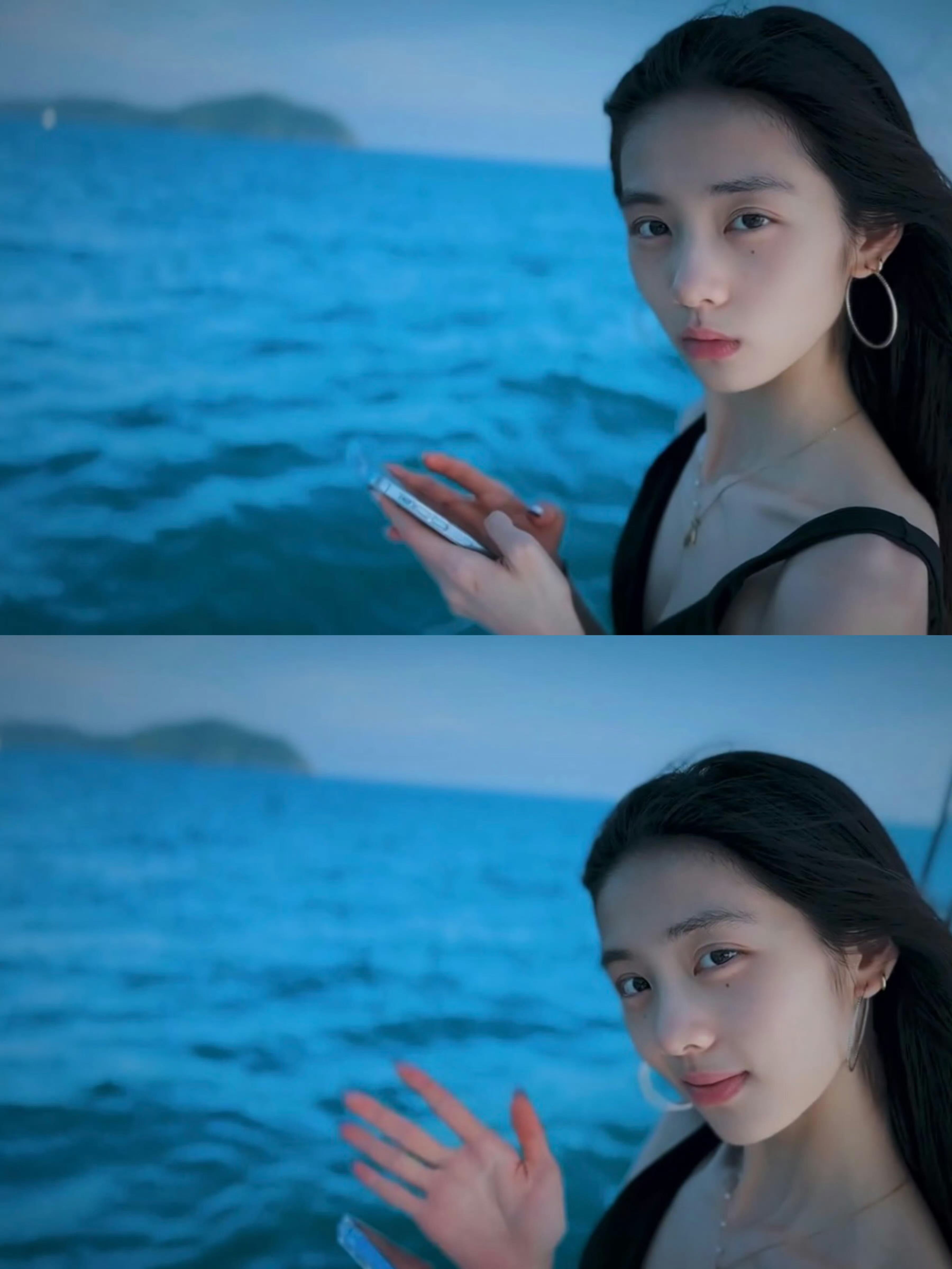 继承爸妈所有漂亮五官独一无二的忧郁姐感从小就腥风