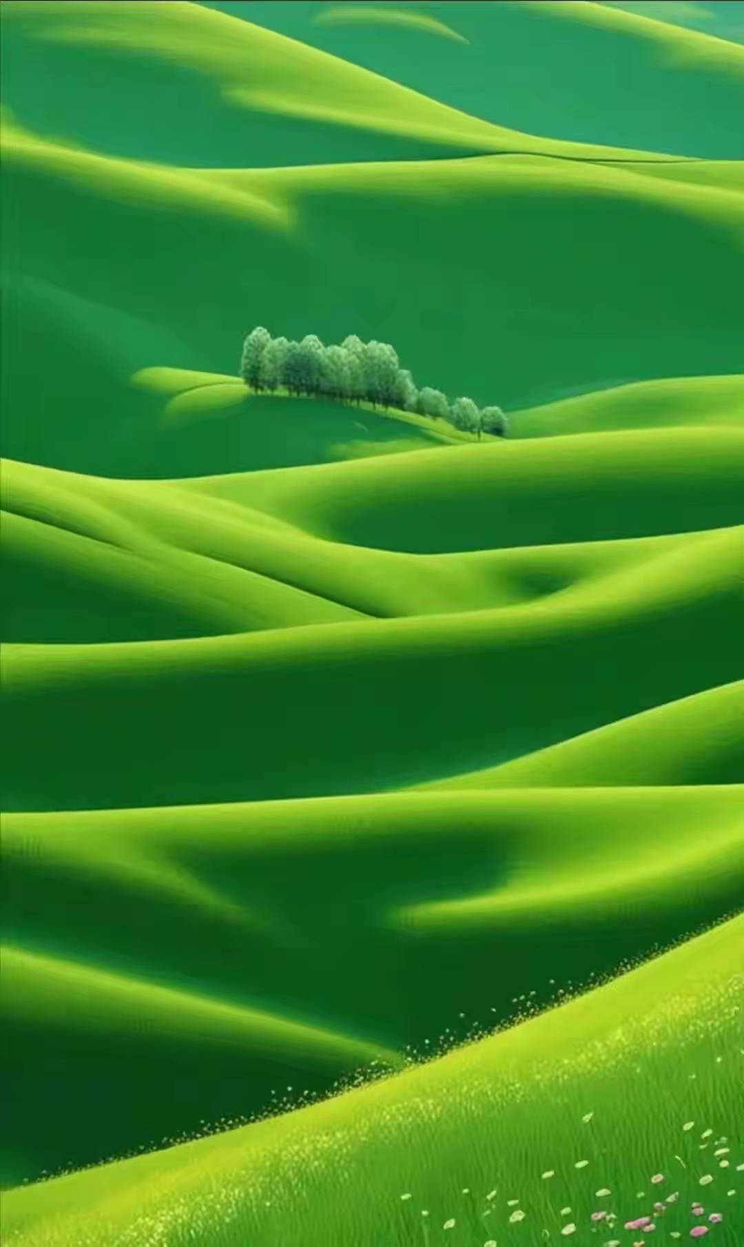绿草茵茵高清护眼壁纸