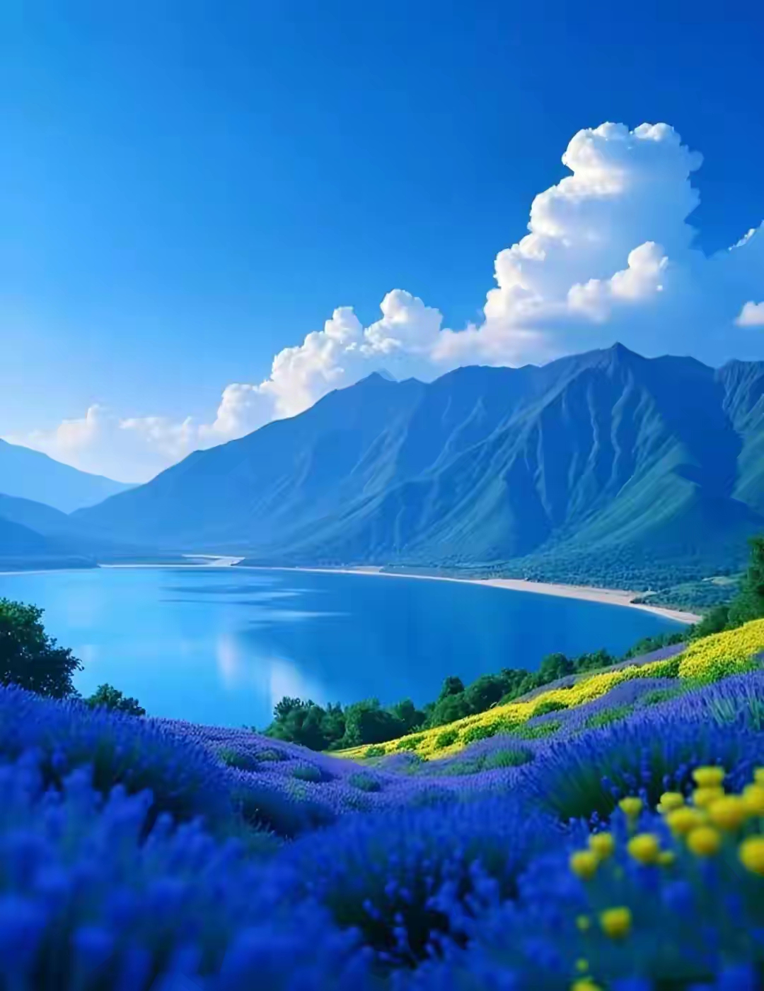 低饱和度护眼必备!浅蓝色壁纸,让眼睛享受清凉spa