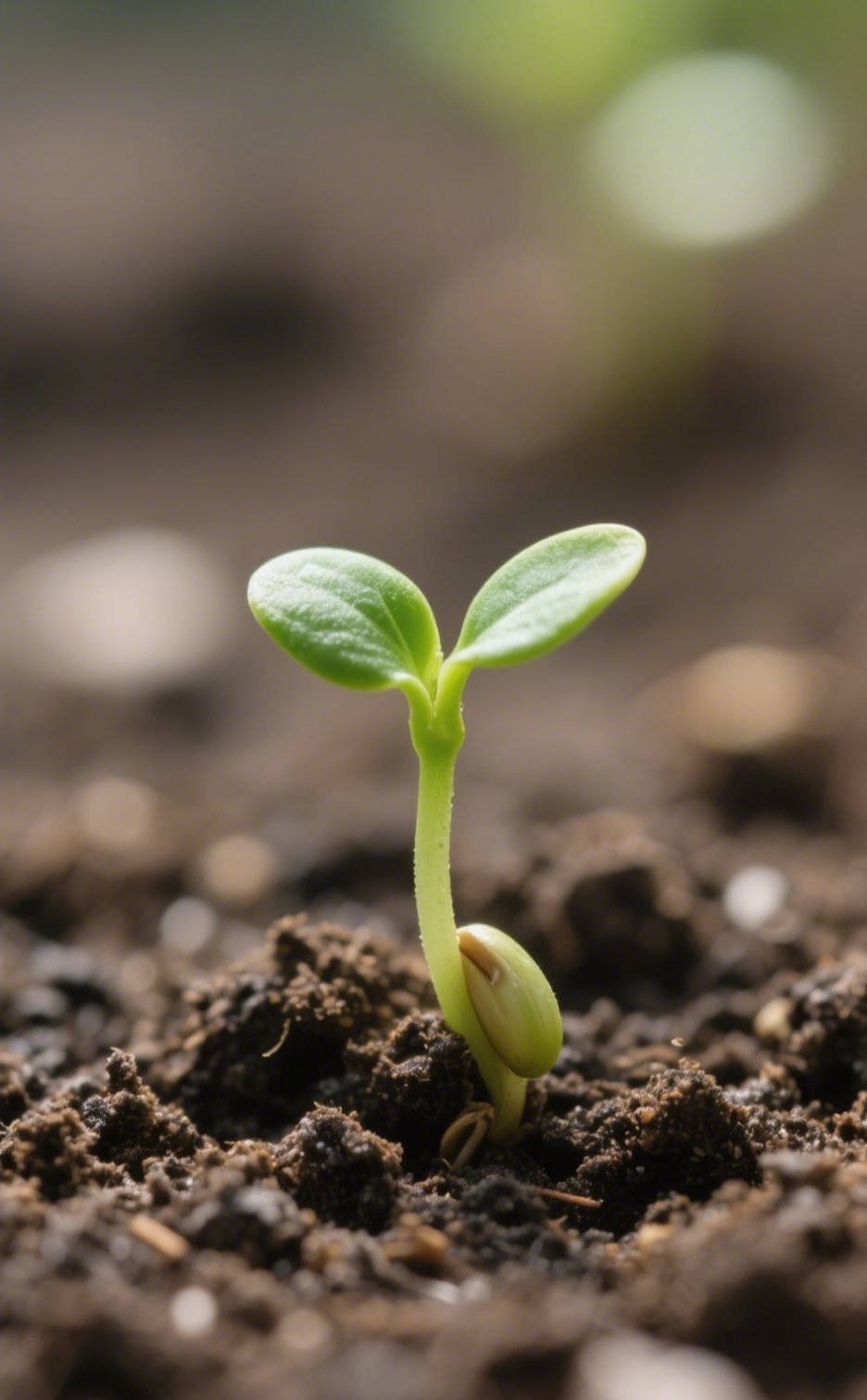 那一抹嫩绿,是对世界的初次试探