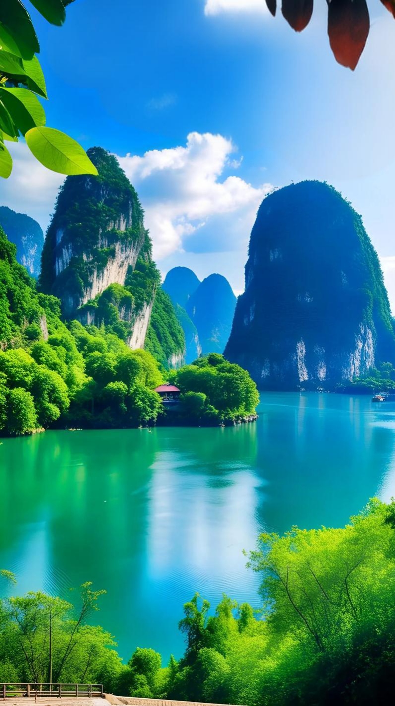 某粒松针坠落的弧光里,天地正将你瞳孔深处的锈,一寸寸调回青绿原色