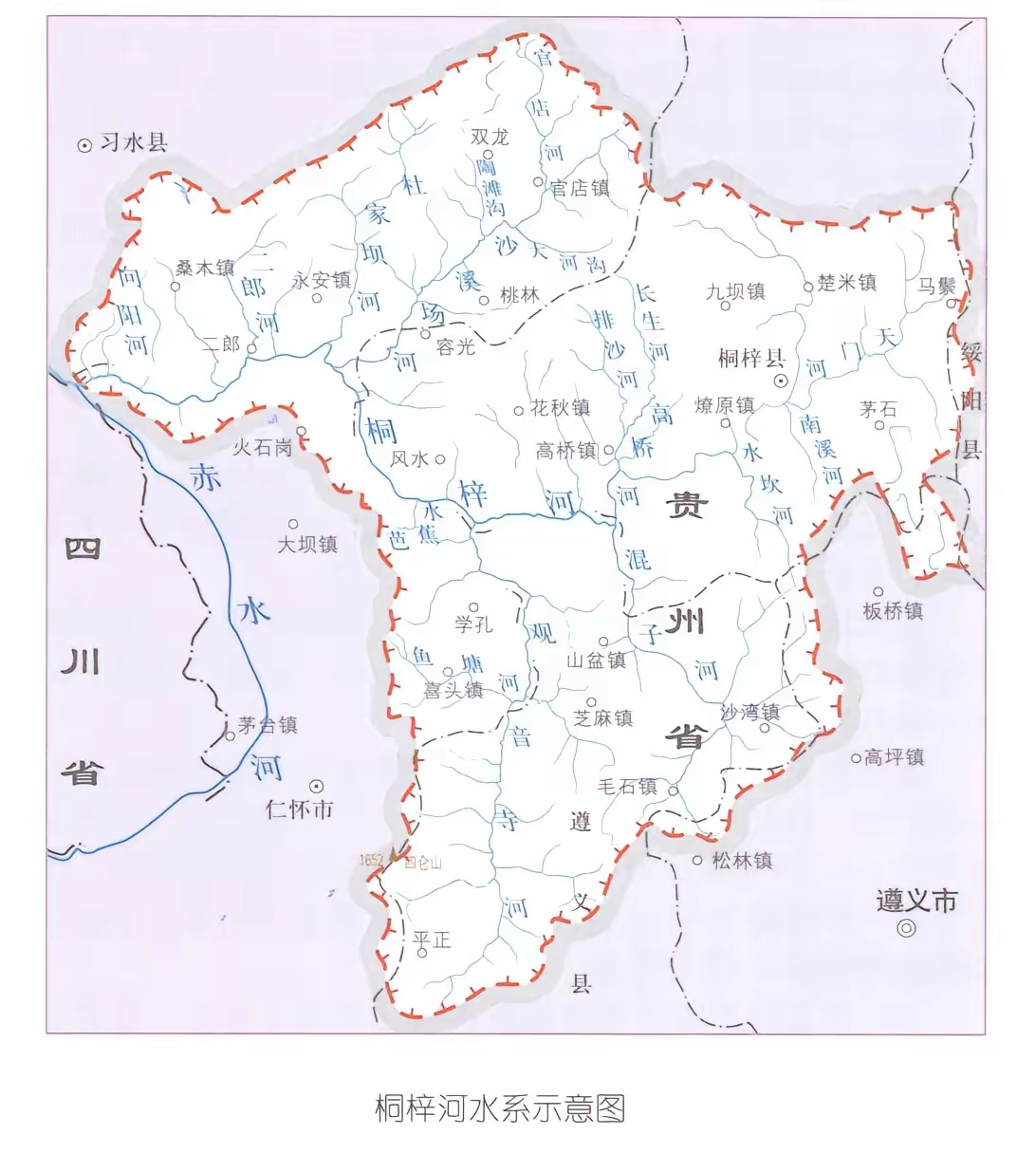 赤水河水系