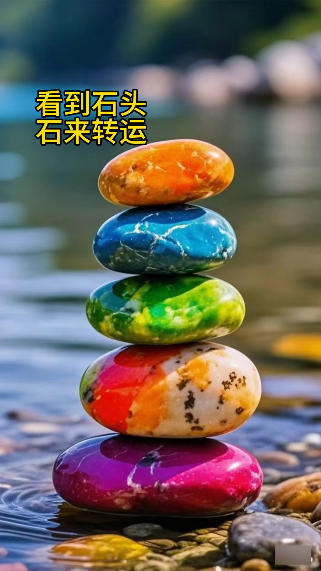 看见石头转运,石来运转