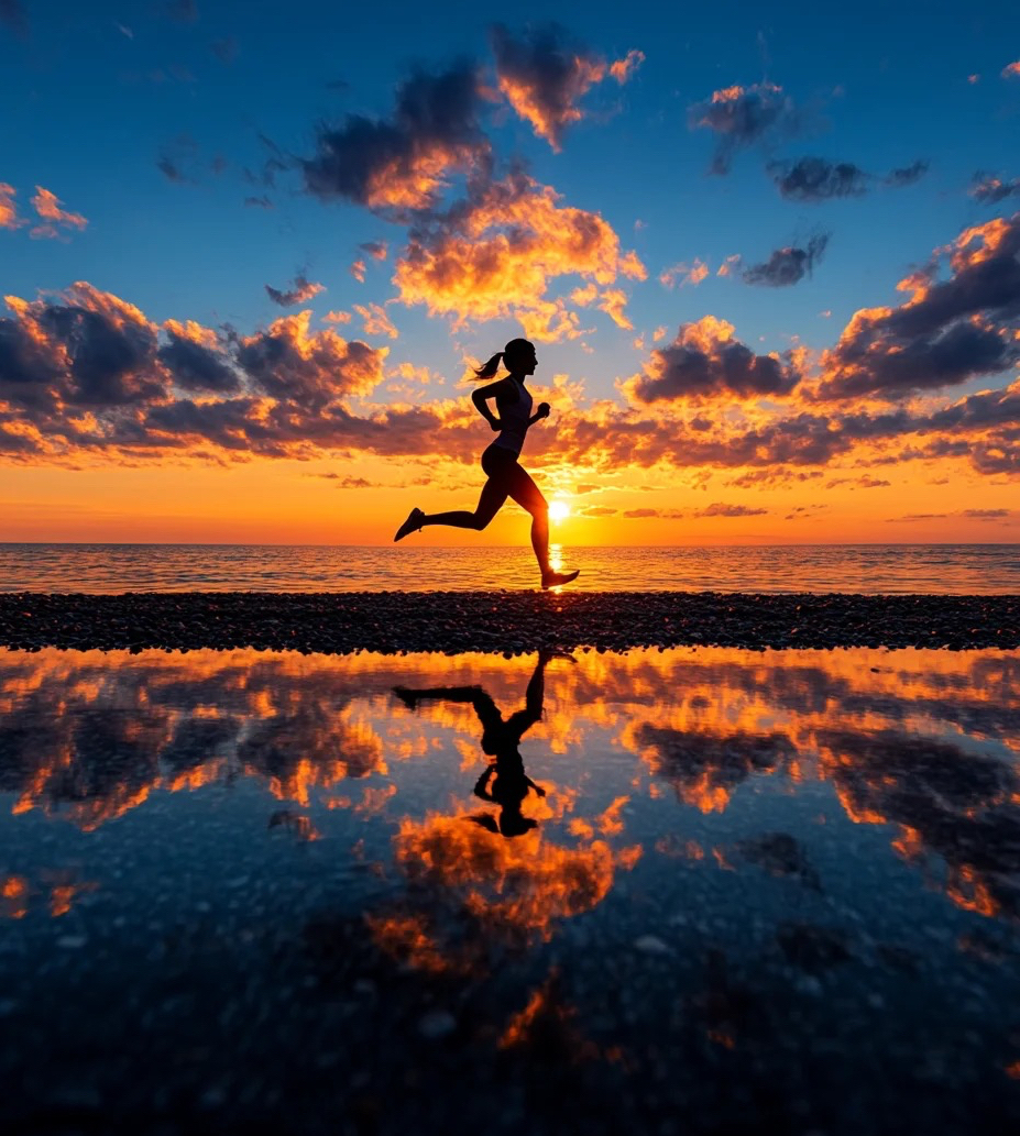 饮食健康,身体更有活力,还能坚持运动,塑造良好身材