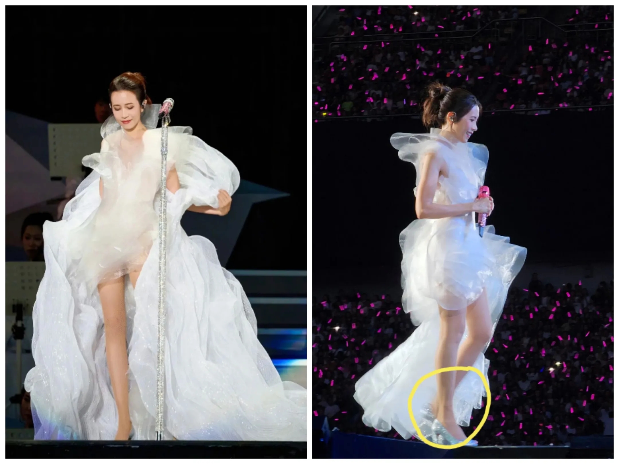 莫文蔚最近又开了演唱会,她出现的时候网友直呼惊艳了时光