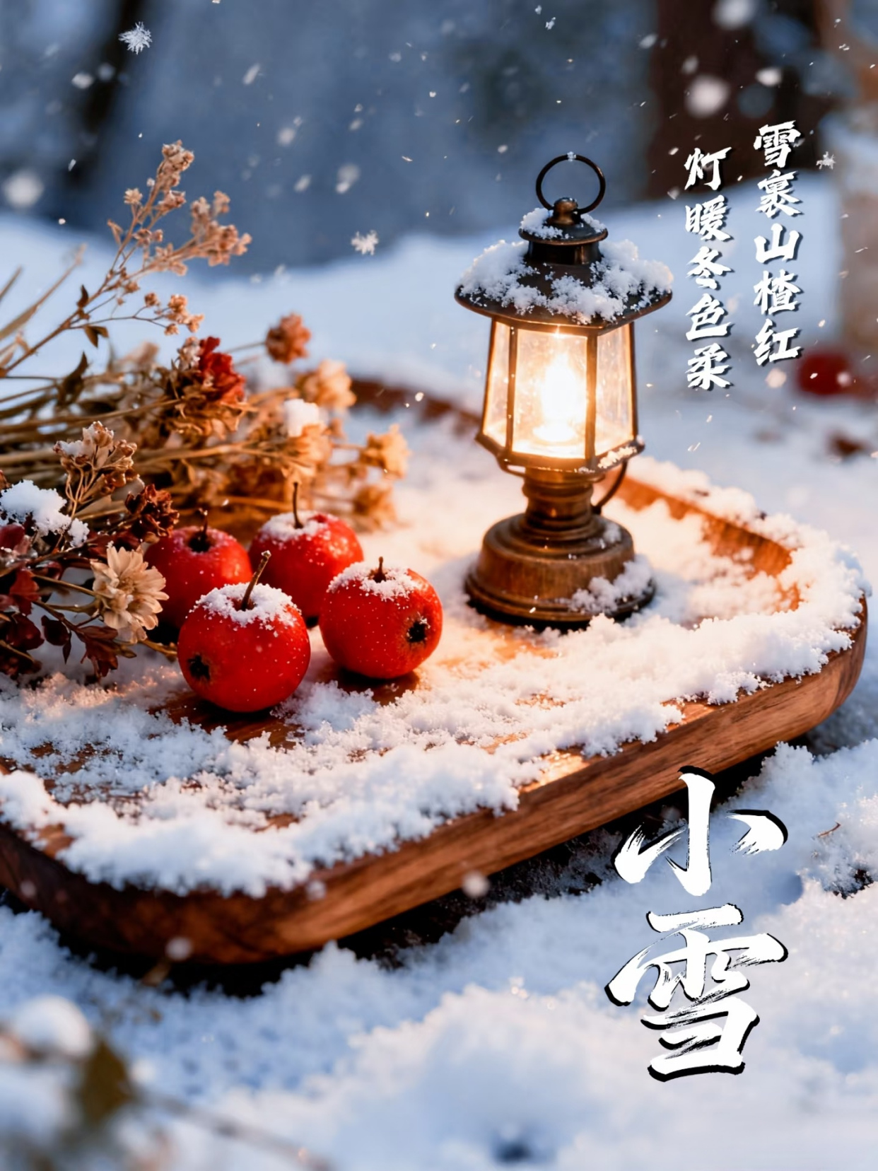 2025小雪节气发的唯美暖心祝福语句子!