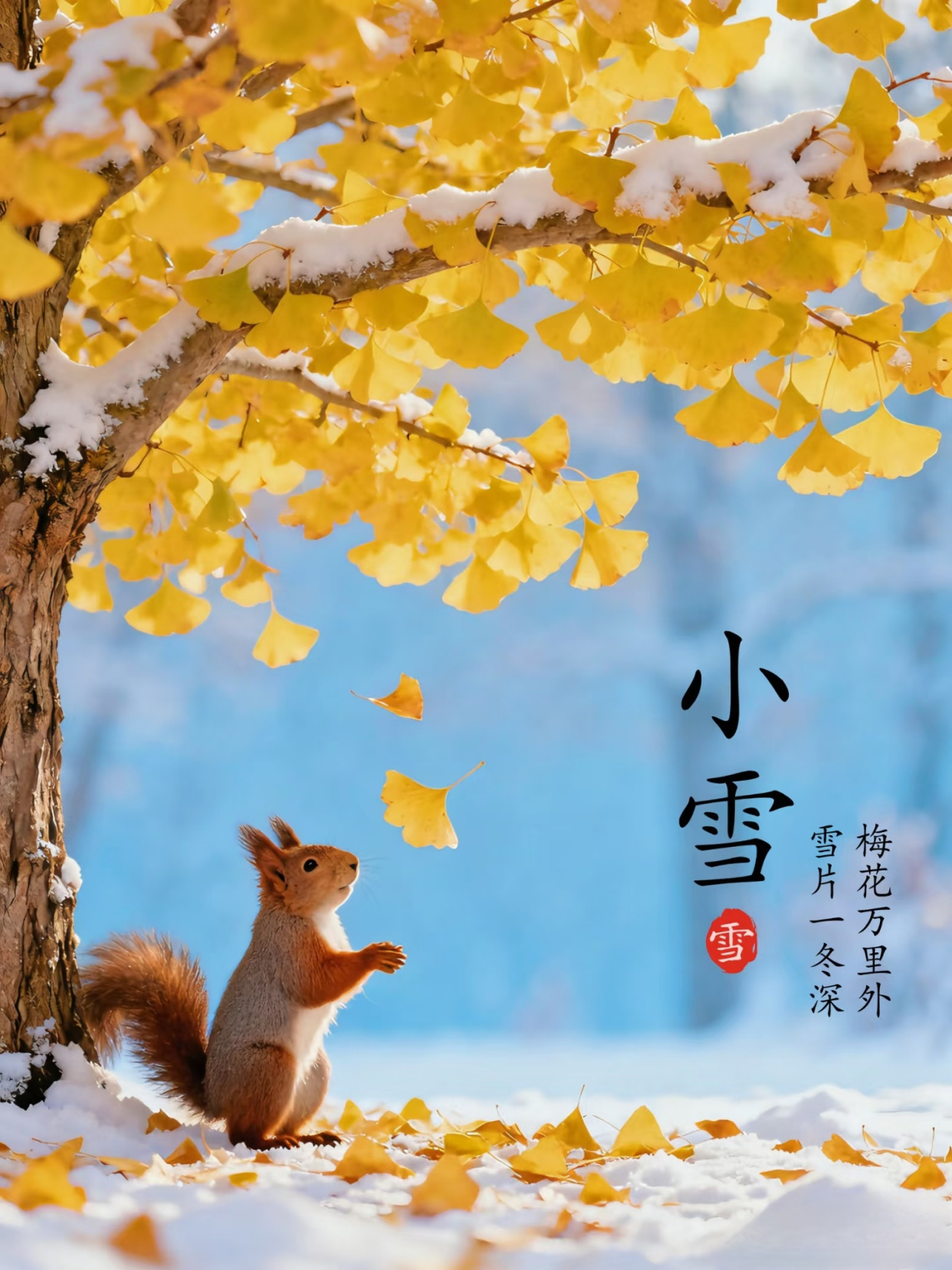 2025小雪节气发的唯美暖心祝福语句子!